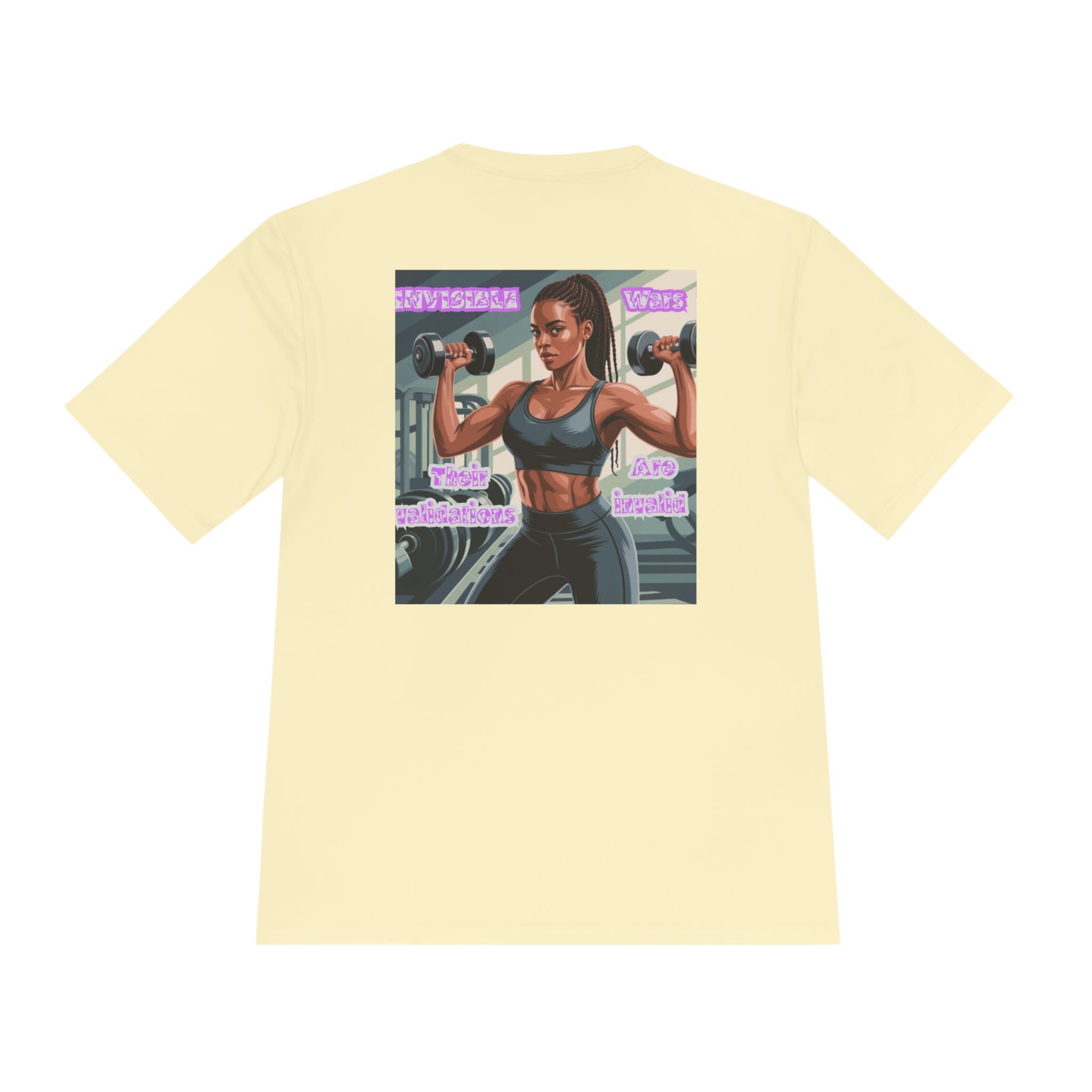 Women Fitness Graphic Shirt — The Vaildations are Invaild