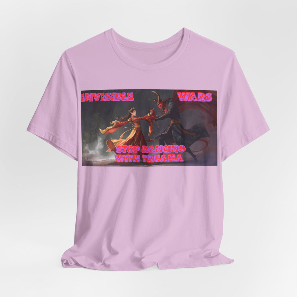 Women T-shirt— “Stop Dancing with Trauma
