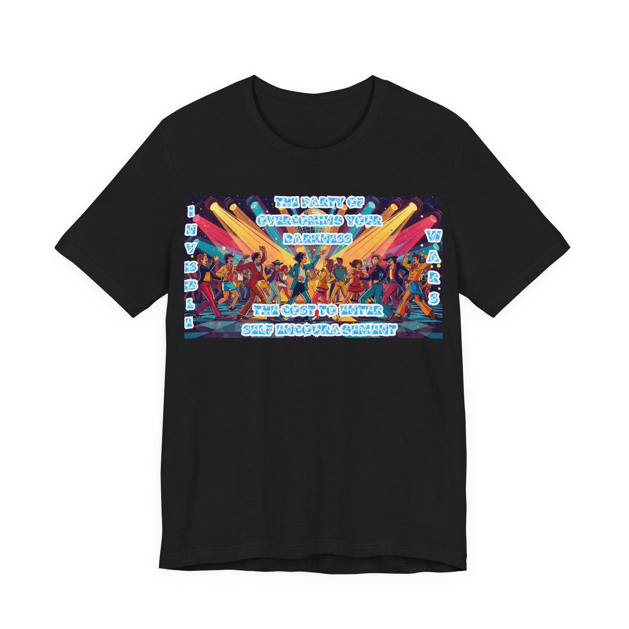 Men T-Shirt – The Party of Overcoming Your Darkness