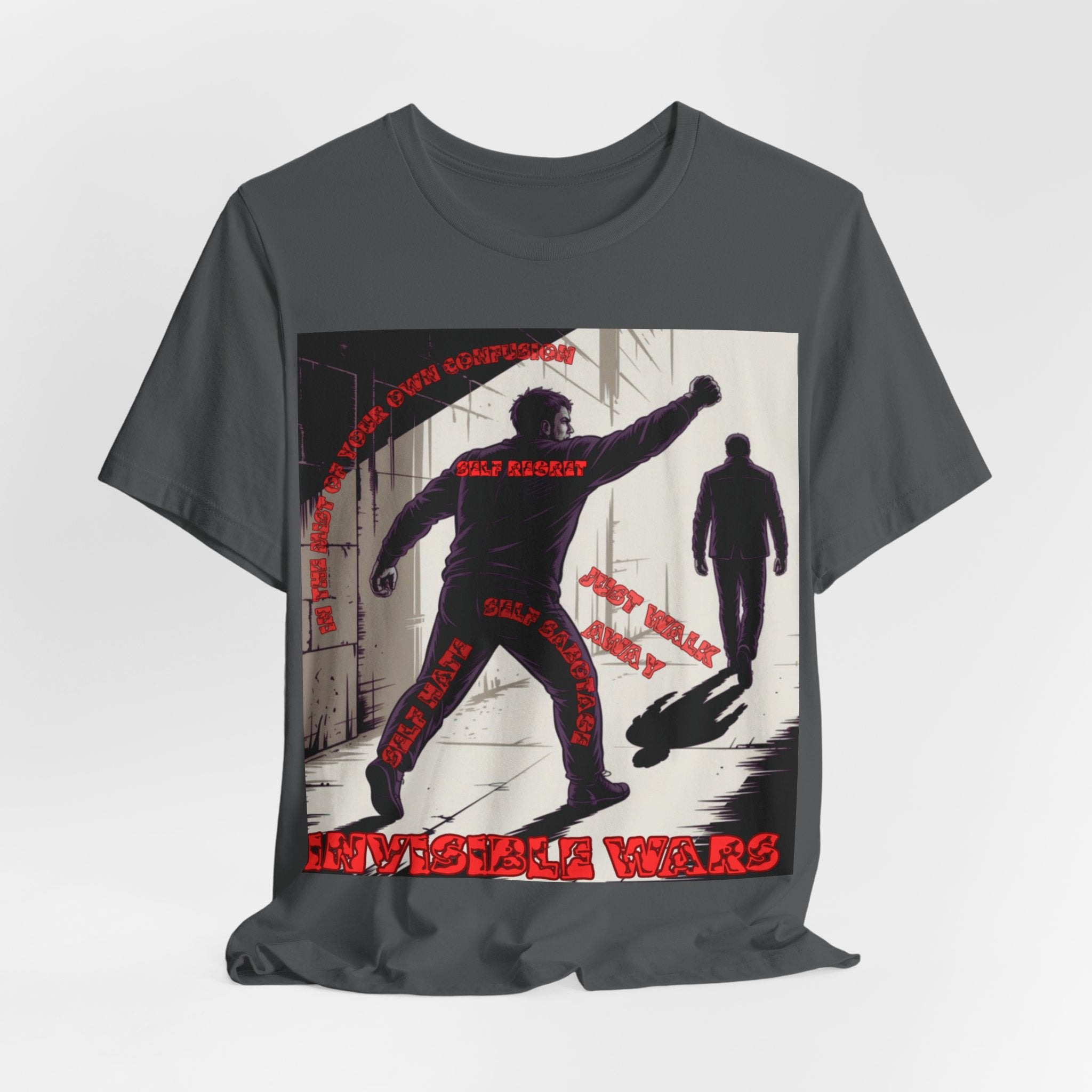 Men T‑Shirt- In the Mist Of Confusion