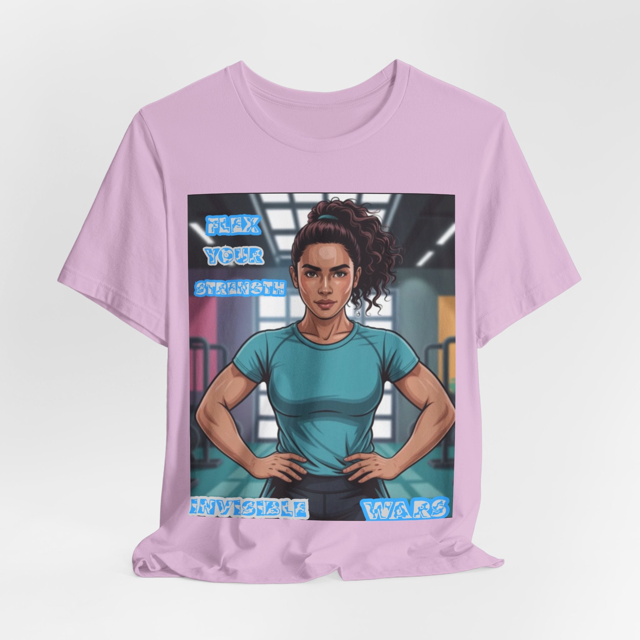 Women T-Shirt — Flex your strengh Invisible Wars
