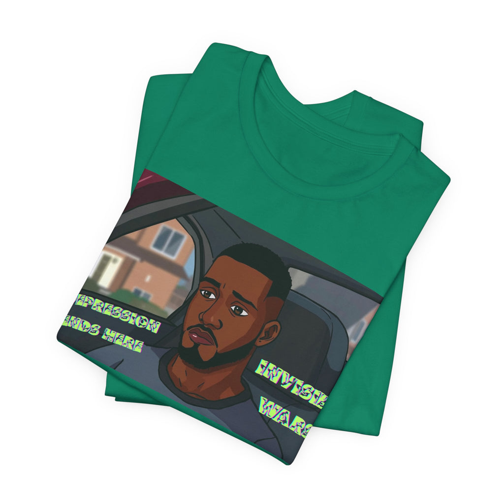 Men  T-Shirt — Depression Ends Here