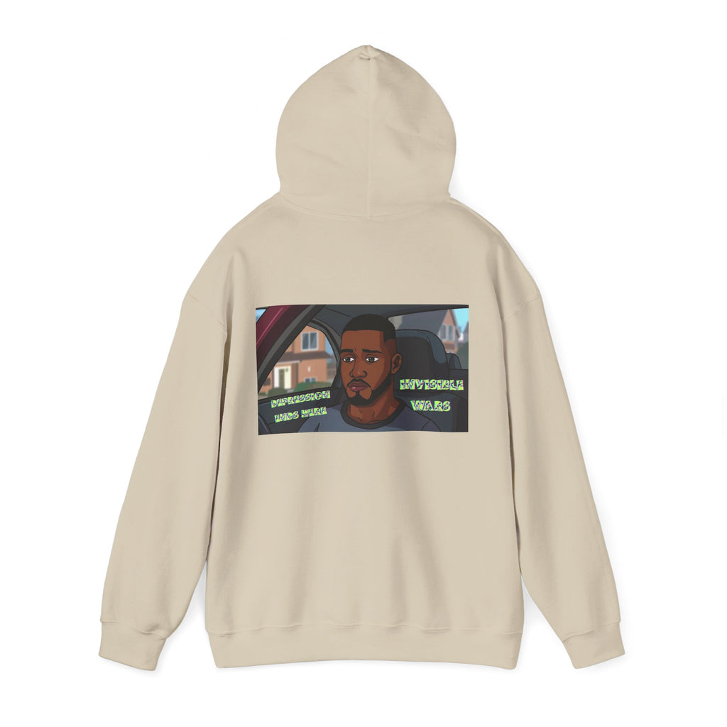 Men  Hoodie — Depression Ends Here