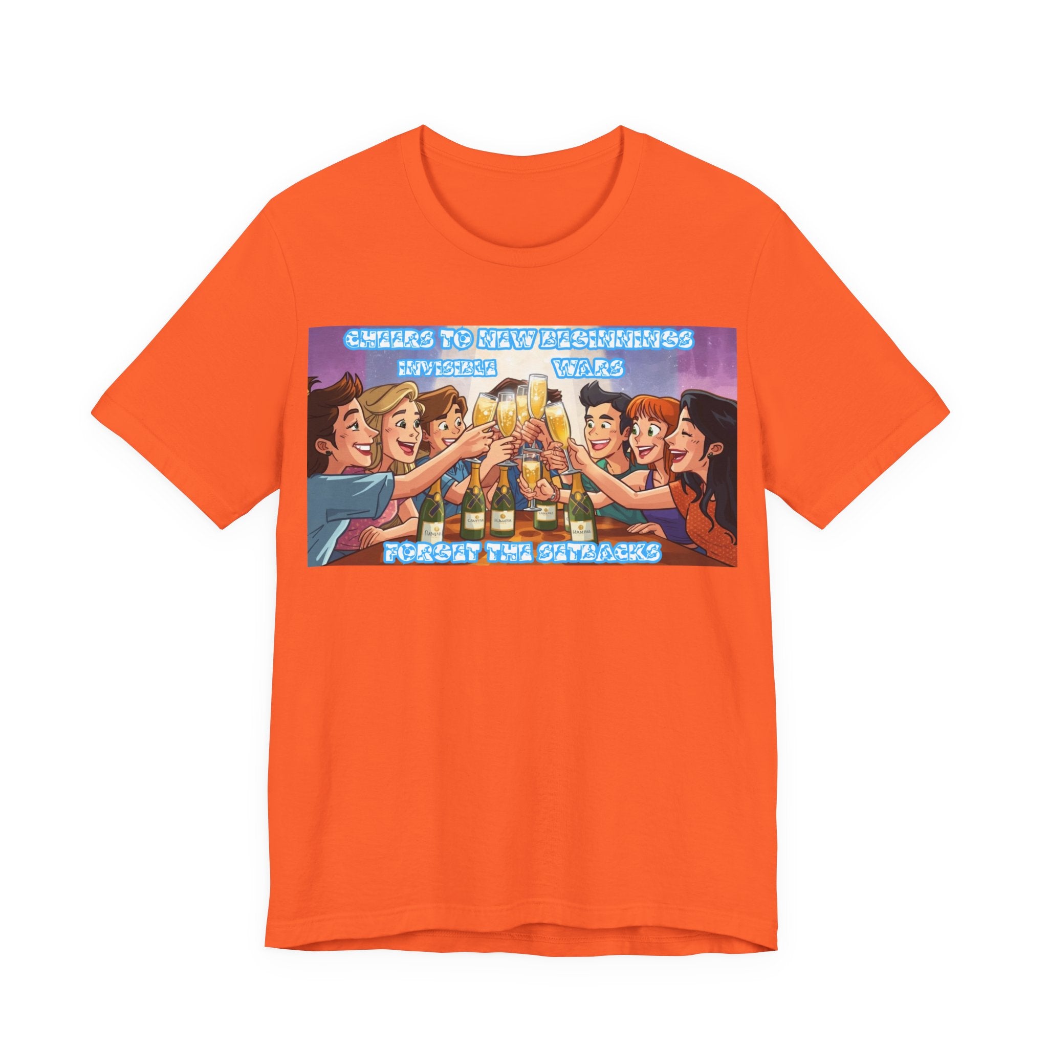 Men T-Shirt-Cheers to New Beginnings