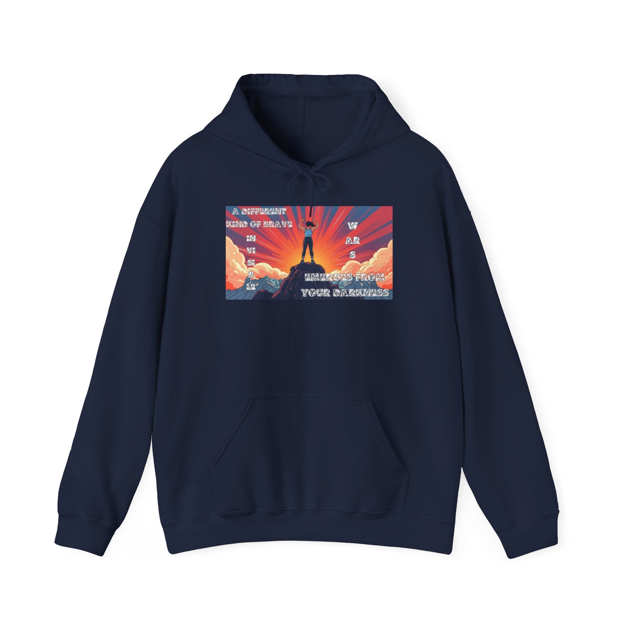 Women Hoodie —  A Different kinda Brave Emerges