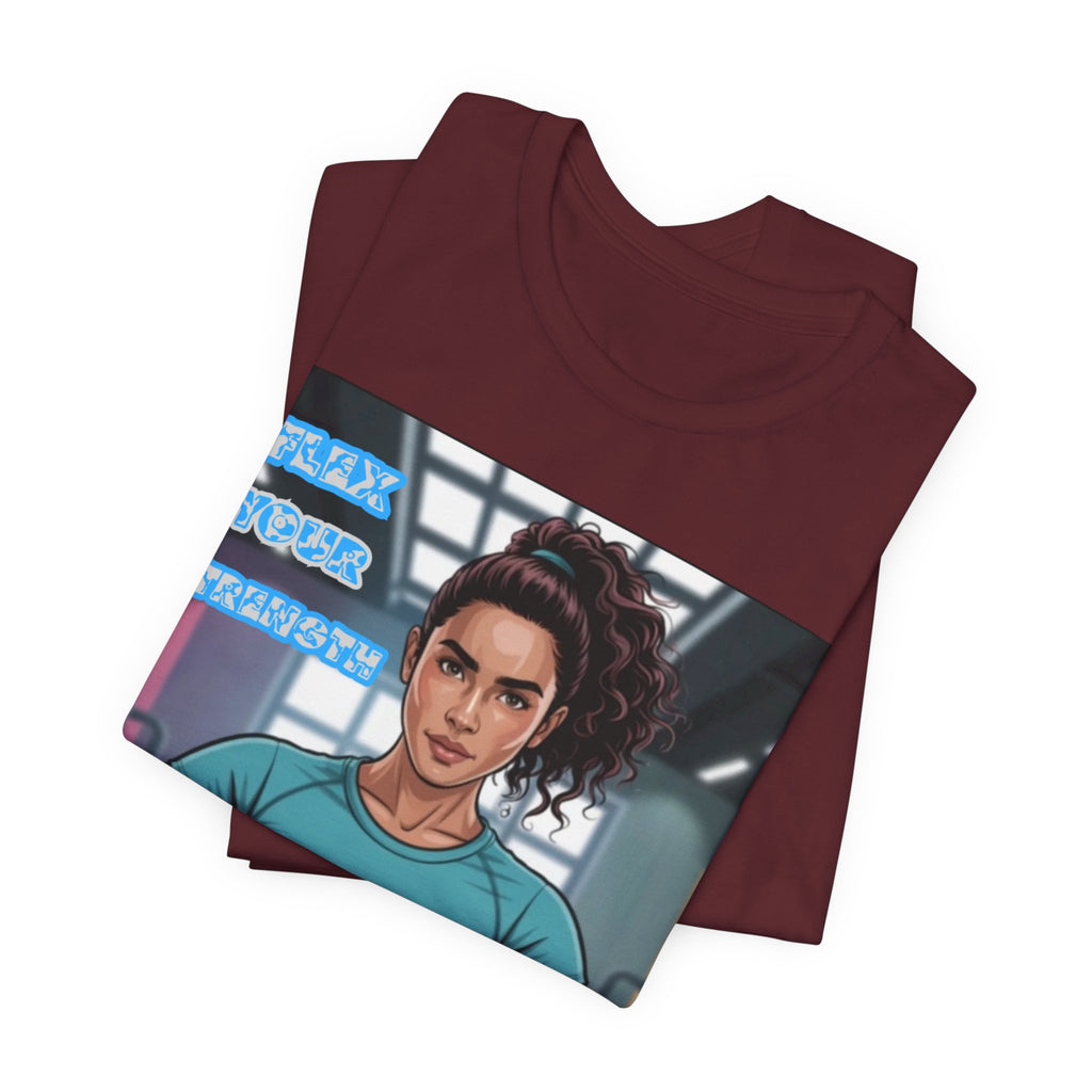 Women T-Shirt — Flex your strengh Invisible Wars
