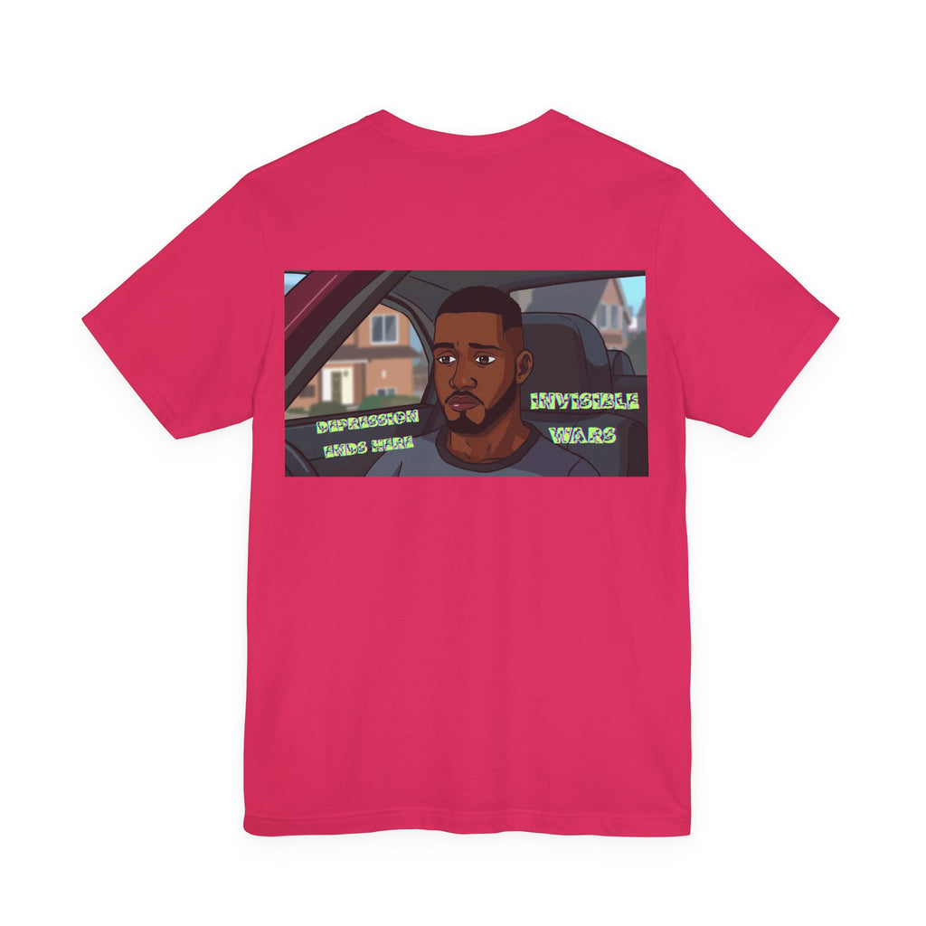 Men T-shirt - Depression Ends Here