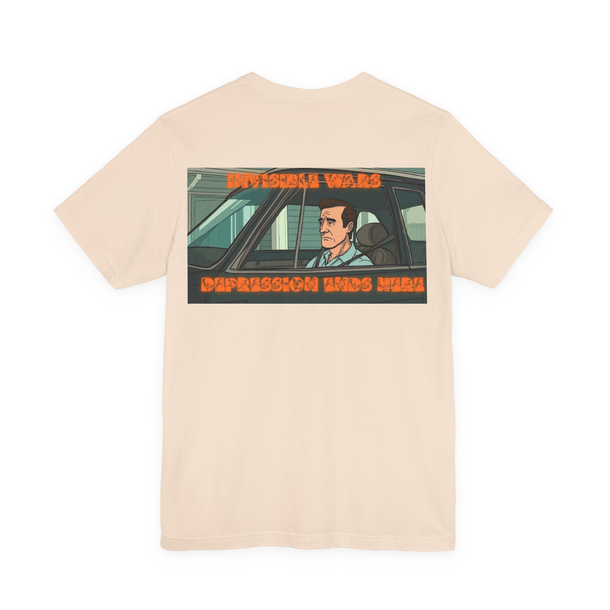 Men T-shirt - Depression Ends Here