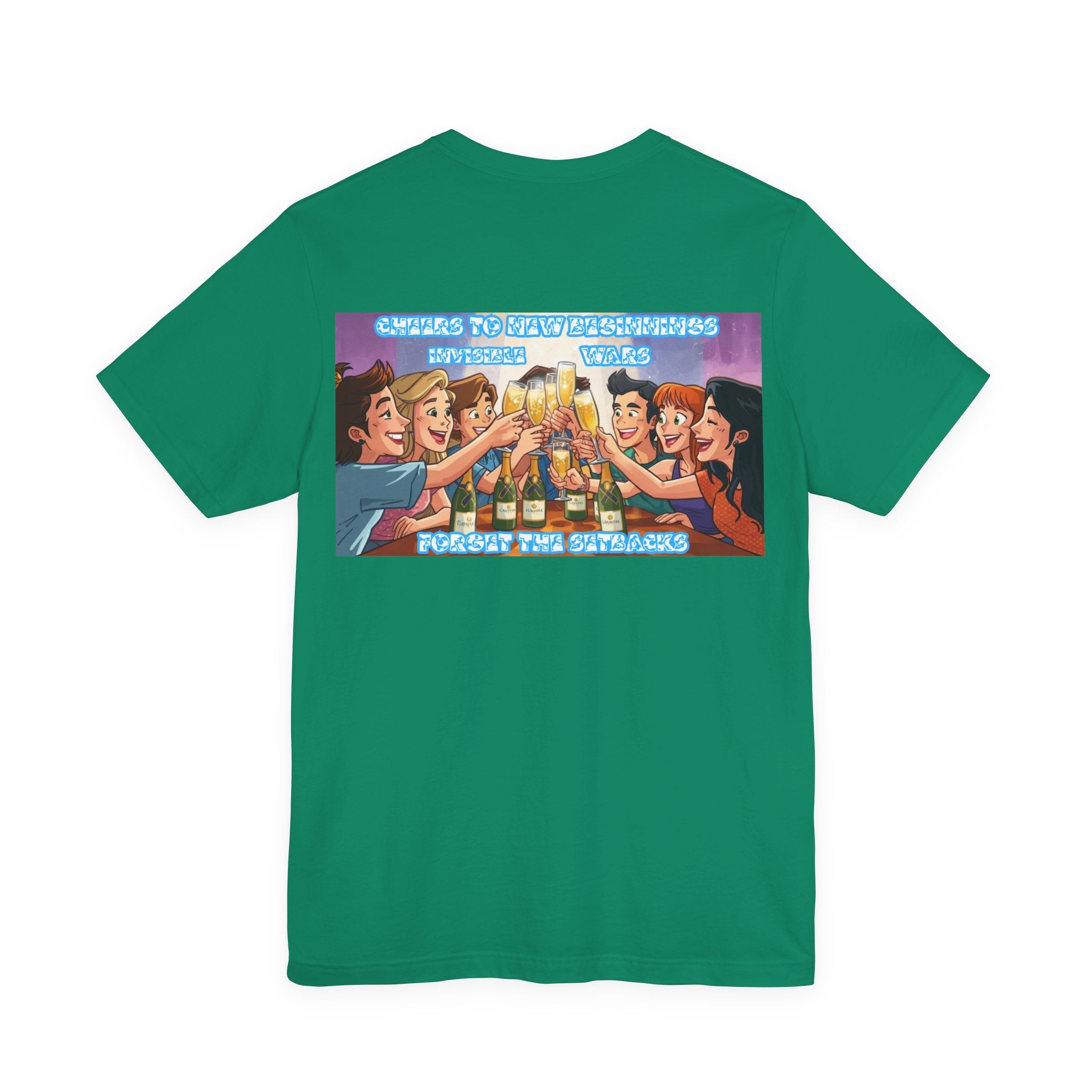 Women T-shirt - Cheers To New Beginnings