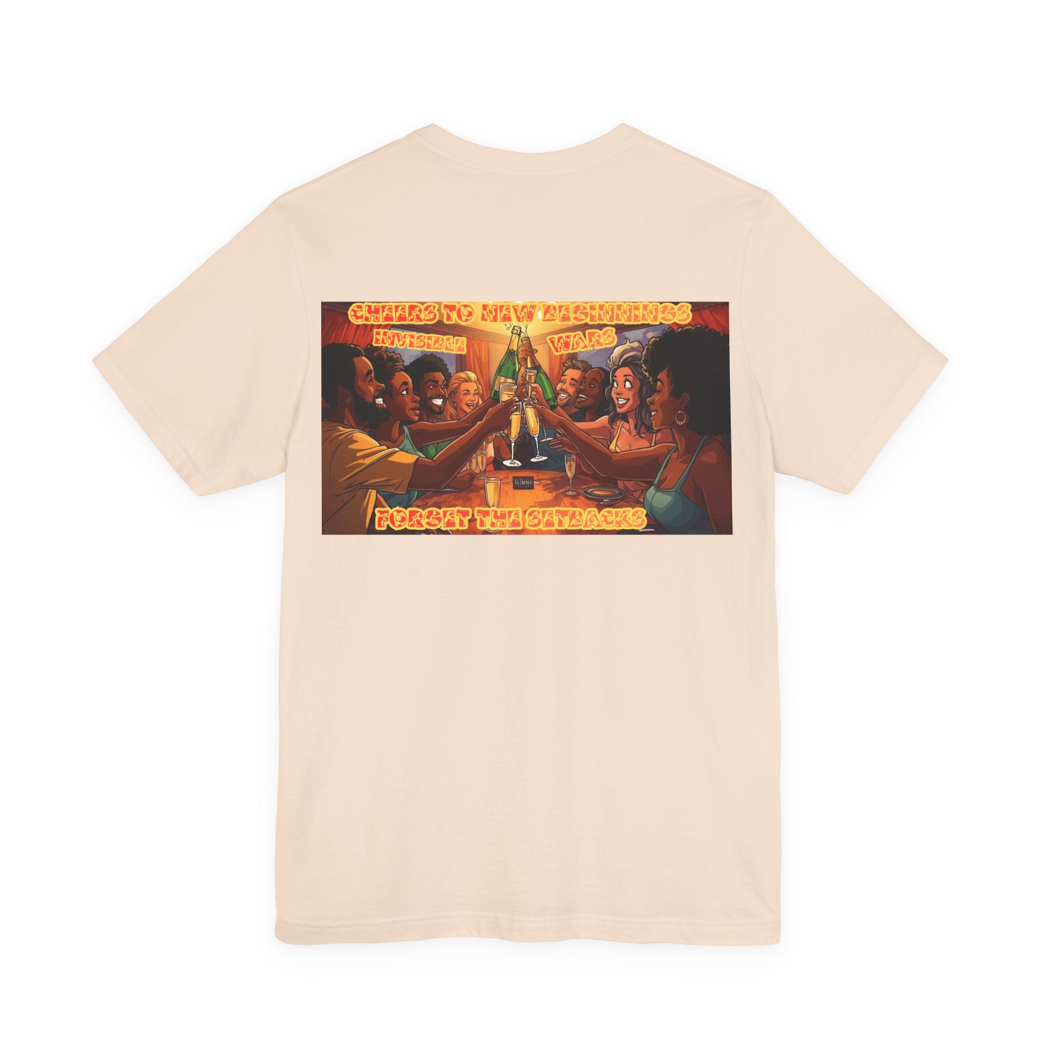 Women T-shirt - Cheers To New Beginnings