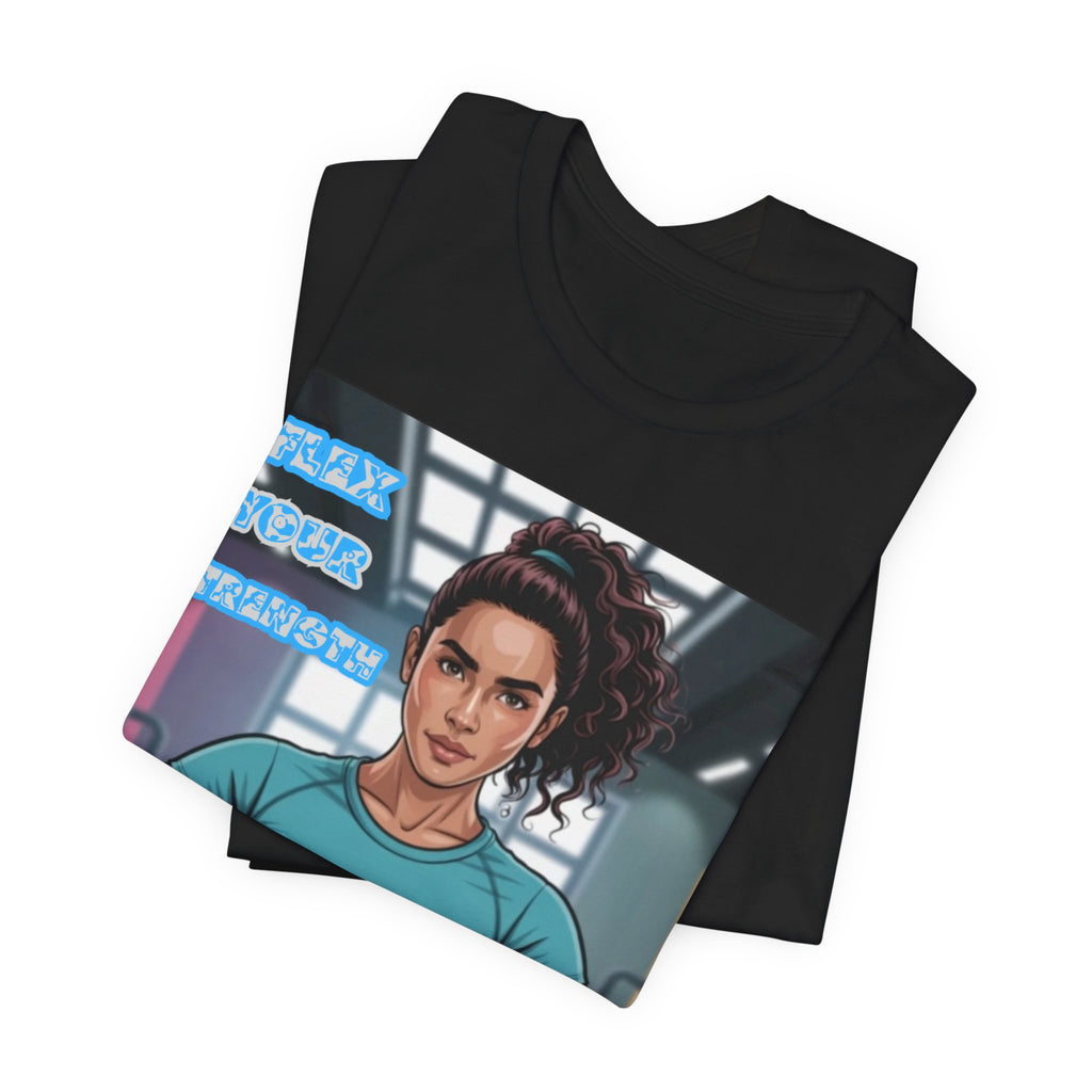 Women T-Shirt — Flex your strengh Invisible Wars