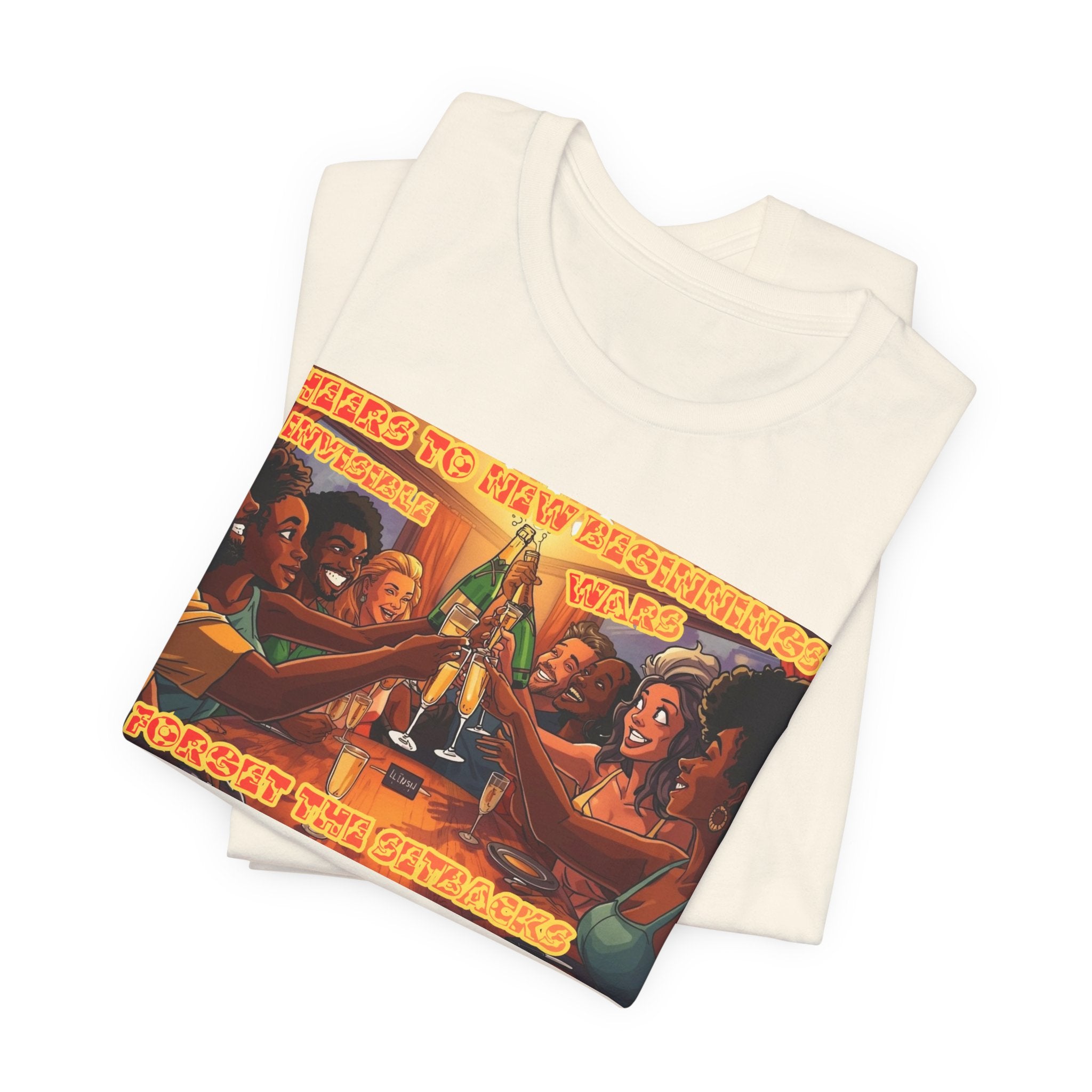 Women T‑Shirt – Cheers to New Beginnings