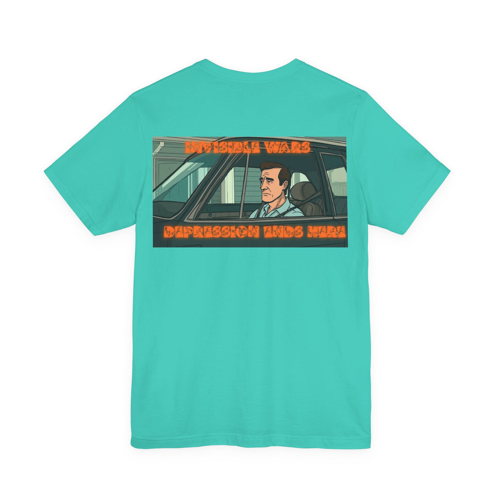 Men T-shirt - Depression Ends Here