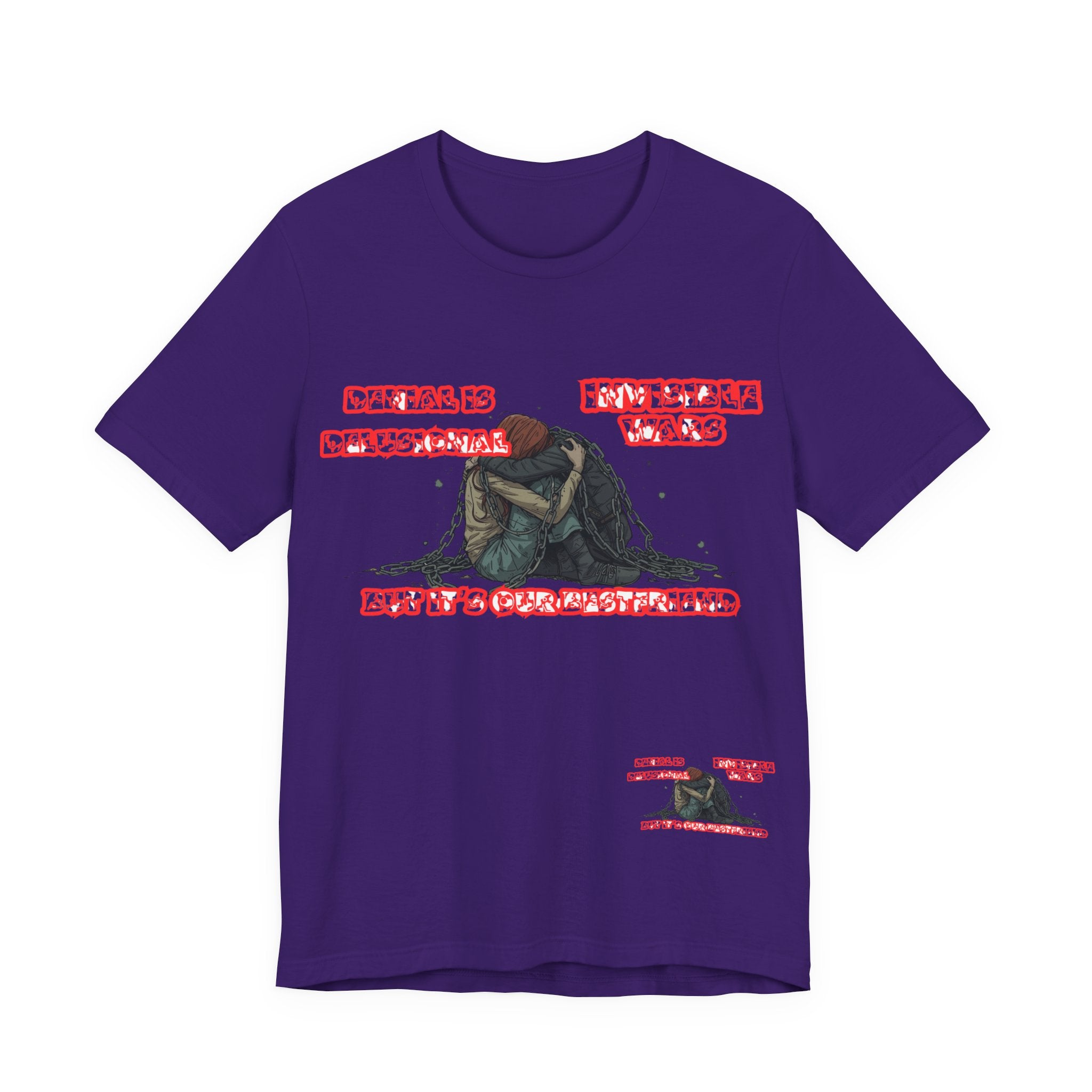 Women T-Shirt — 'Denial Is Delusional