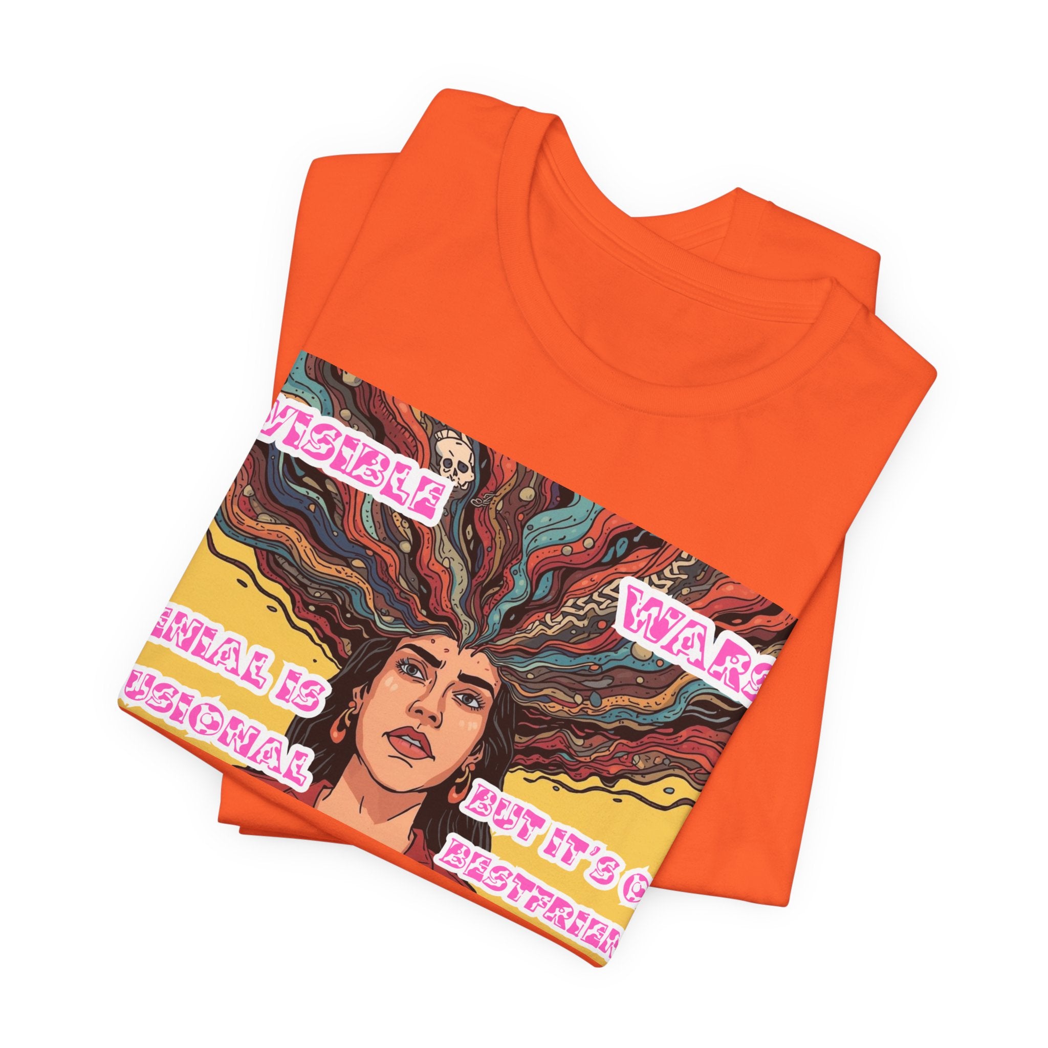 Women T-Shirt — Denial Is Delusional