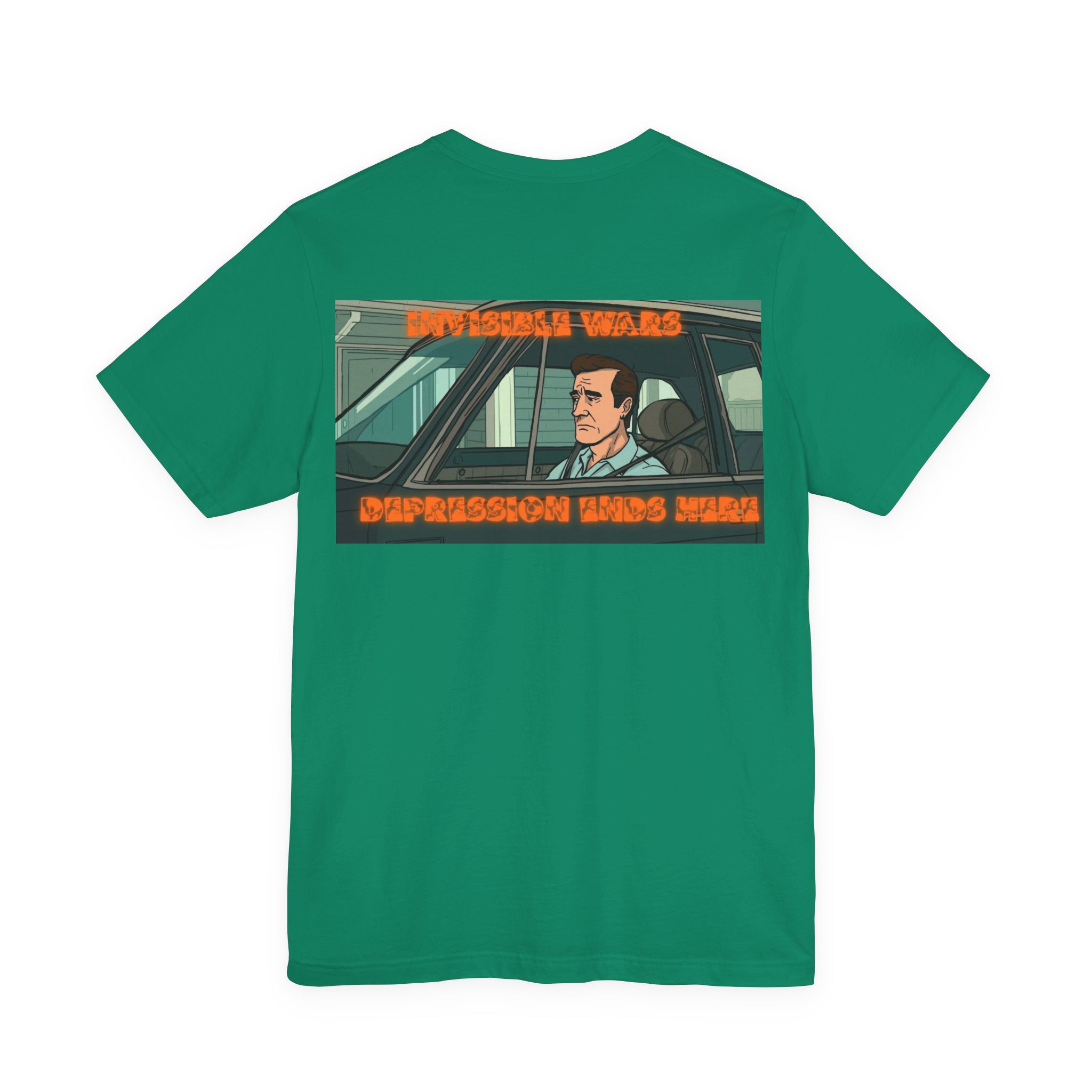 Men T-shirt - Depression Ends Here