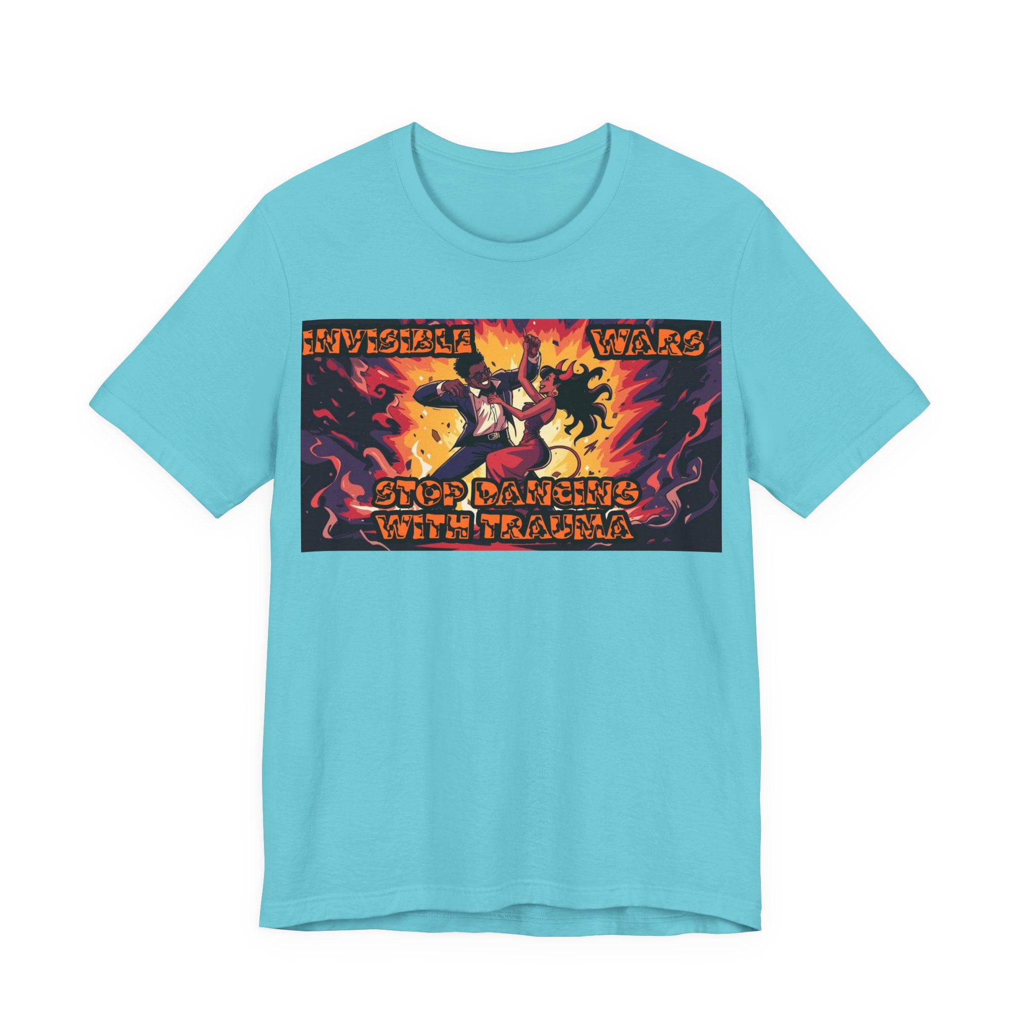 Men T-Shirt— Stop Dancing with Truama