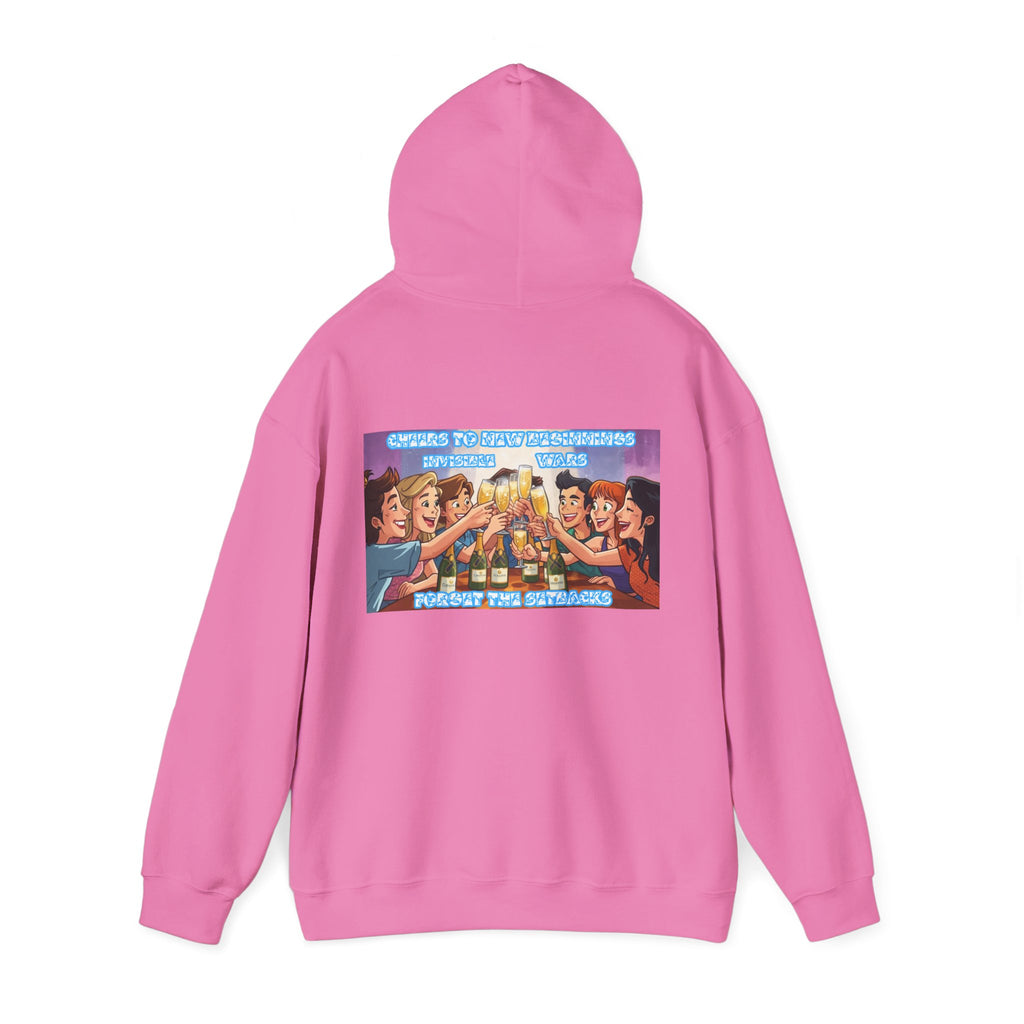 Men Hoodie - Cheers to New Beginnings