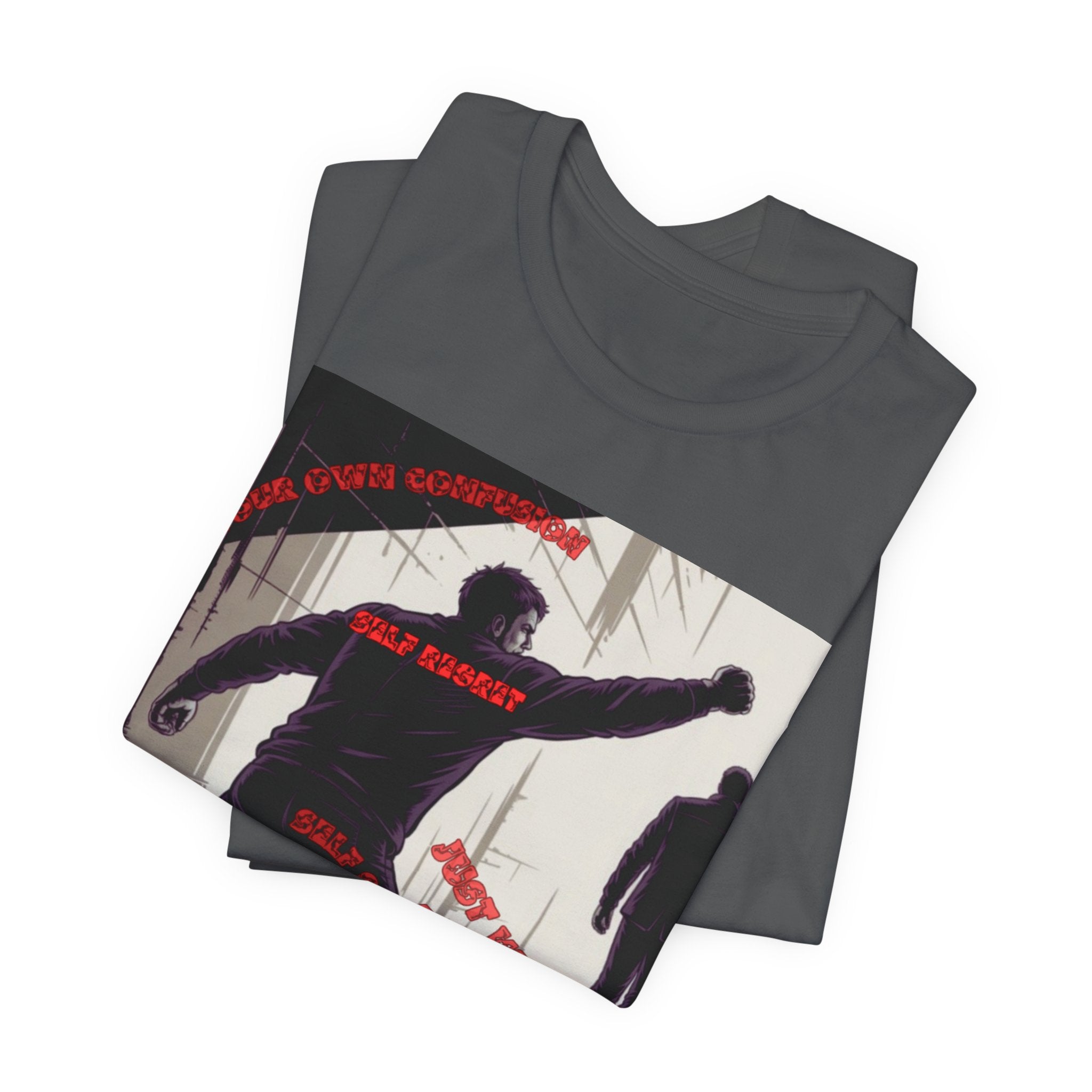 Men T‑Shirt- In the Mist Of Confusion