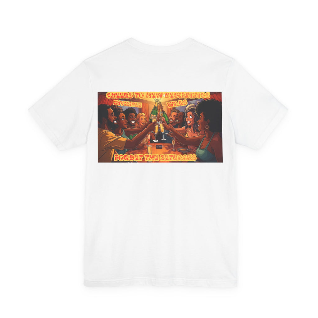 Women T-shirt - Cheers To New Beginnings