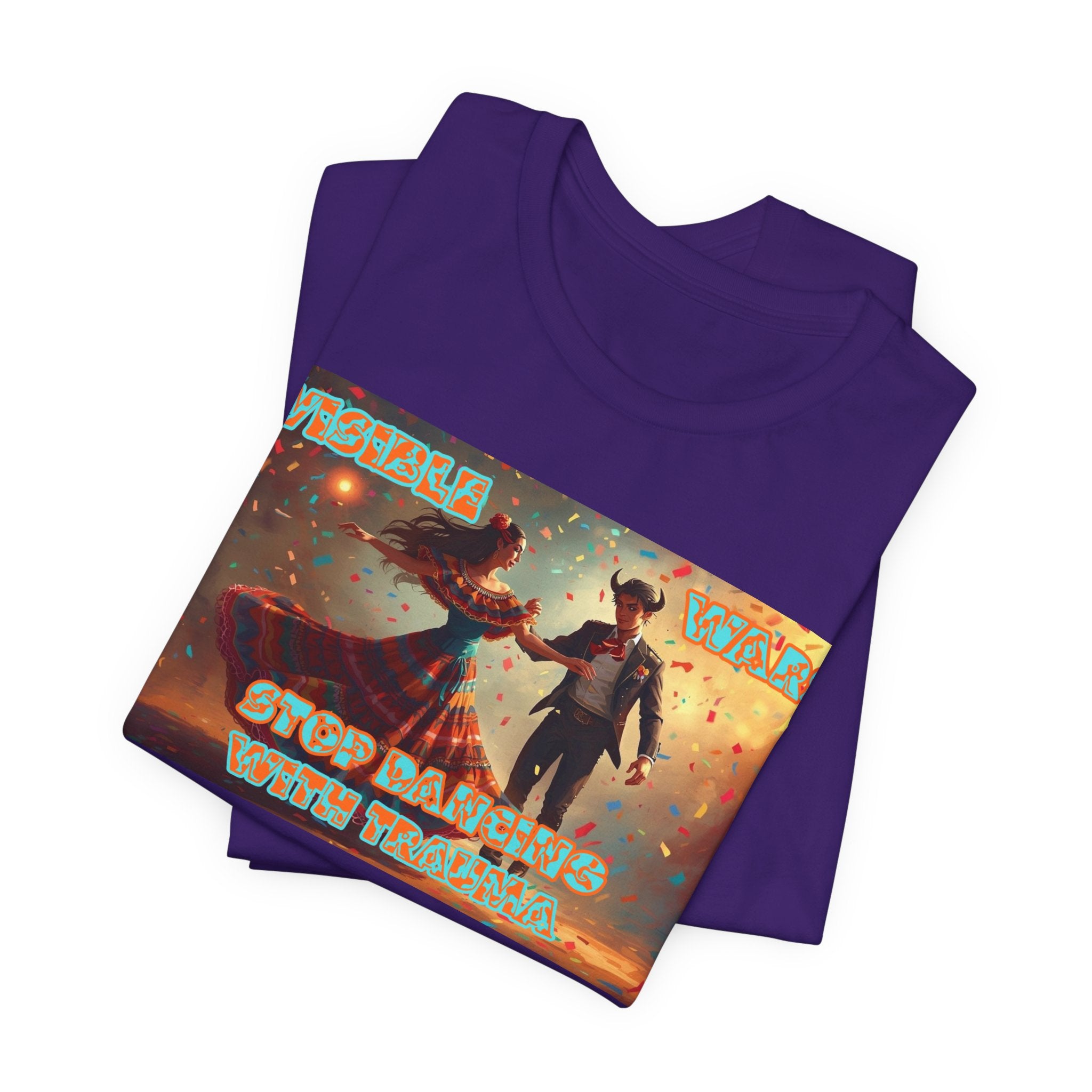 Women T-Shirt- Stop Dancing with Trauma
