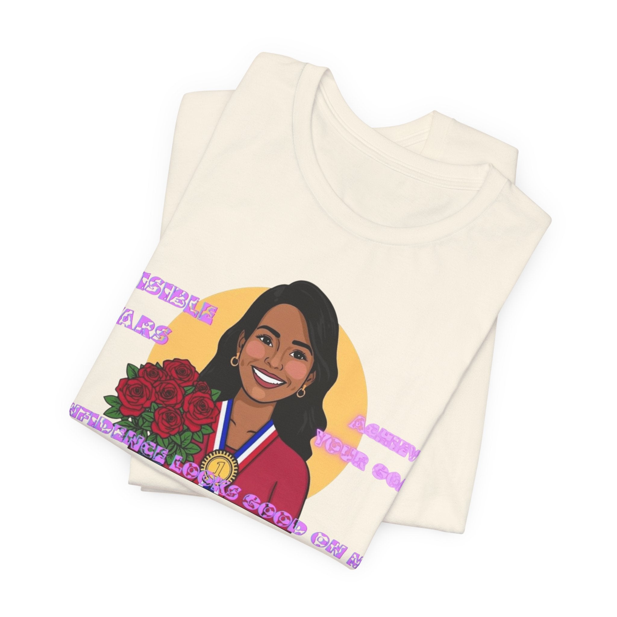 Women T-Shirt — Confidence looks good on me