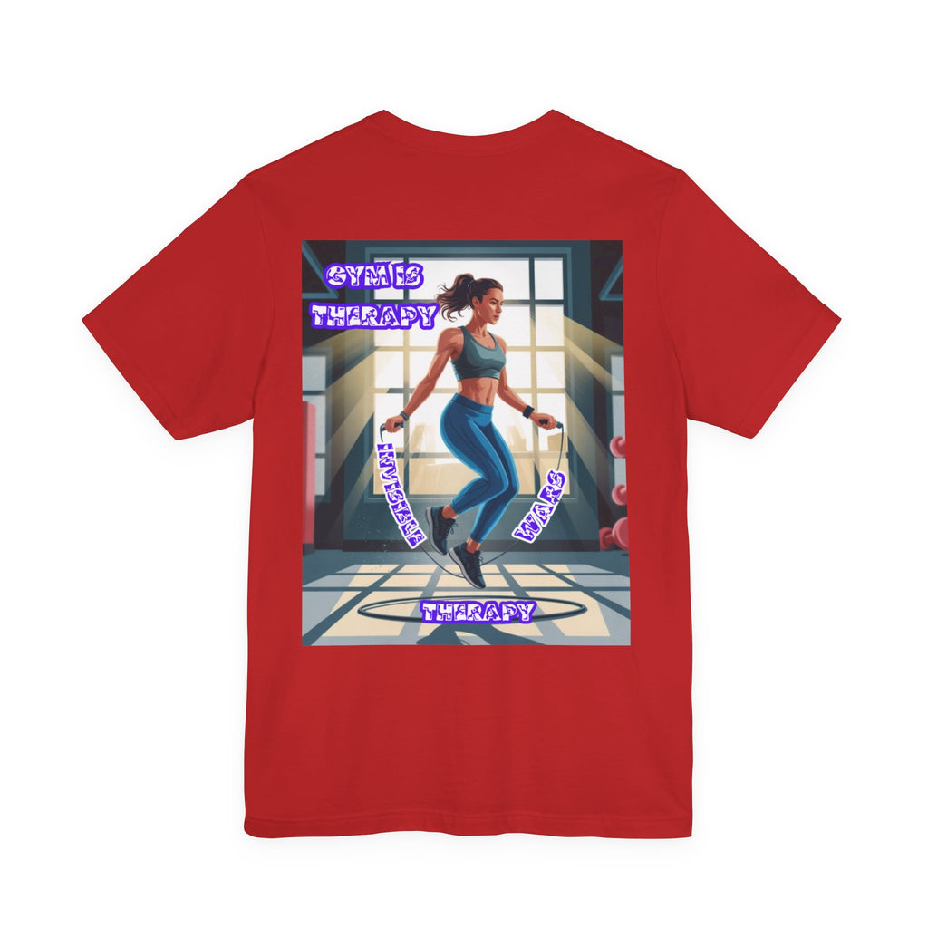Women T-Shirt — Gym is Therapy
