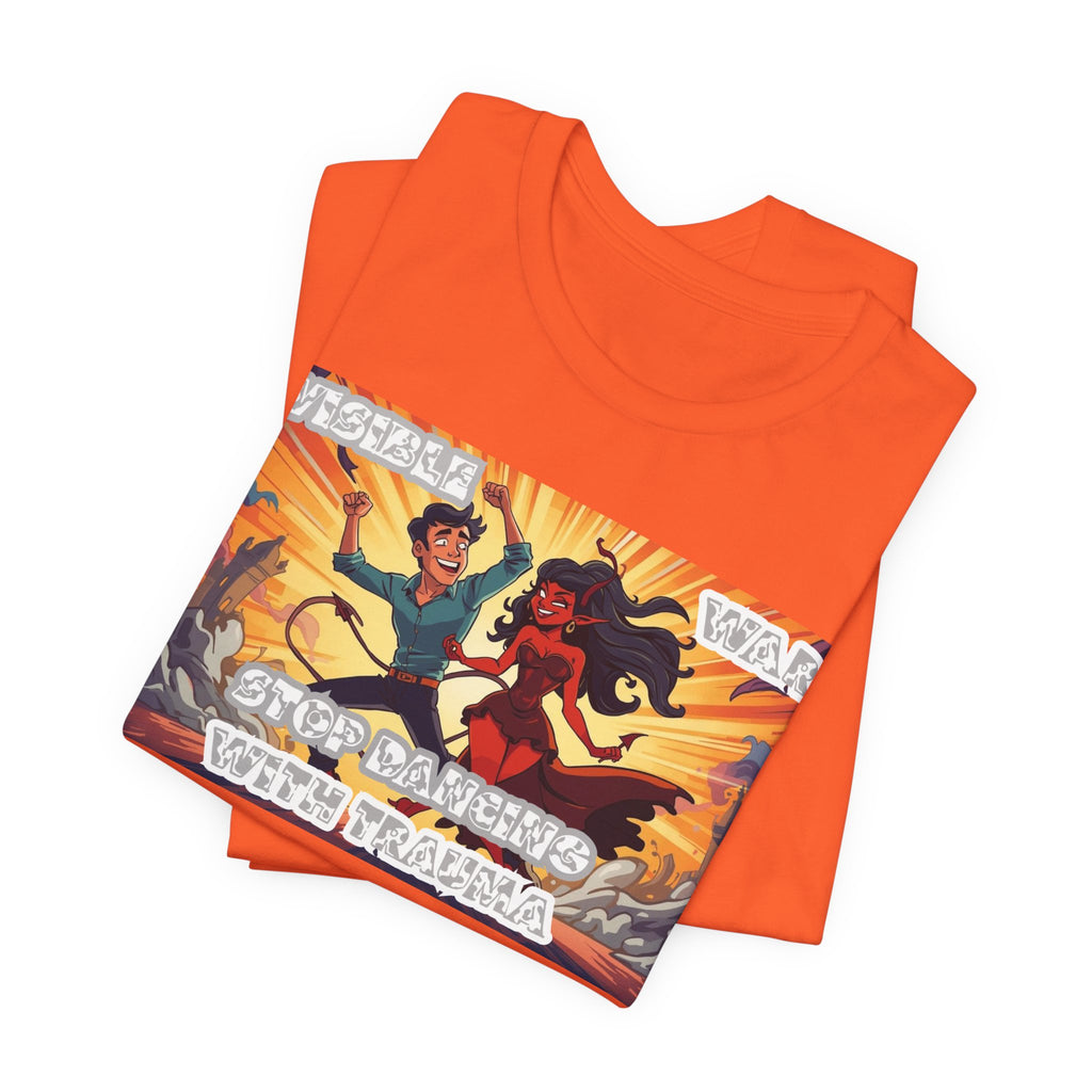 Men T-Shirt –Stop Dancing with Truama