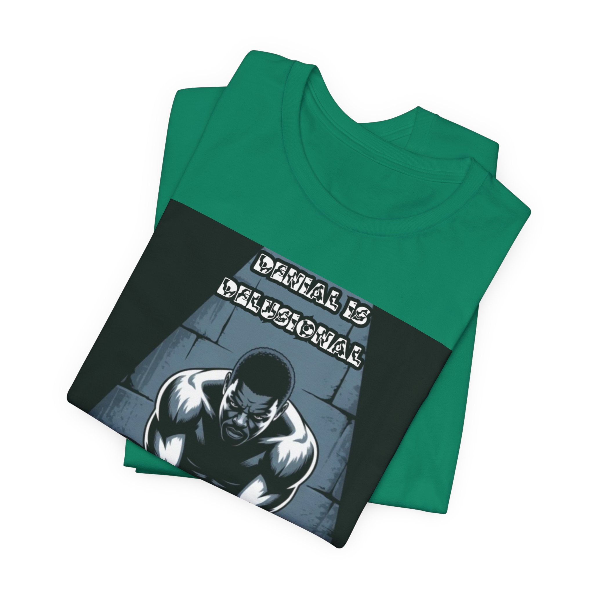 Men T-Shirt – -Denial is Delusional