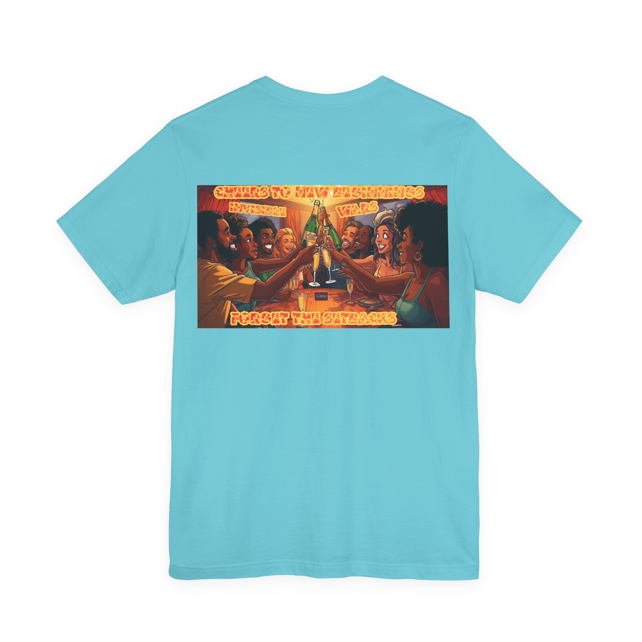 Women T-shirt - Cheers To New Beginnings