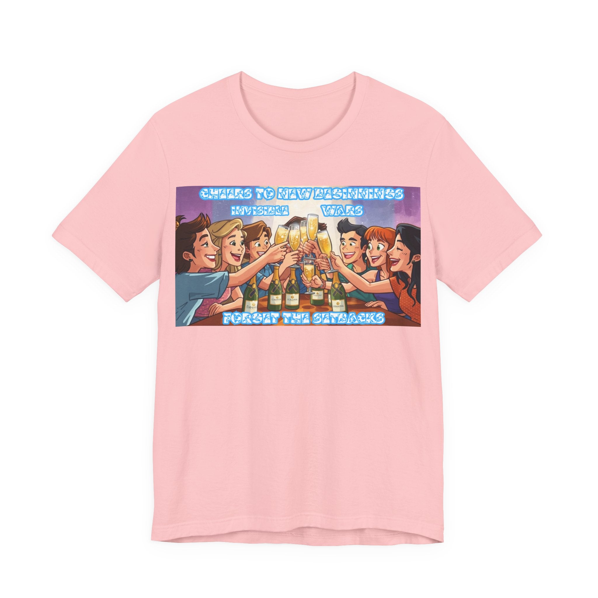 Women T-Shirt —Cheers to New Beginnings