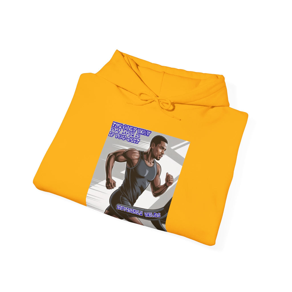 Men Hoodie — The only way you lose