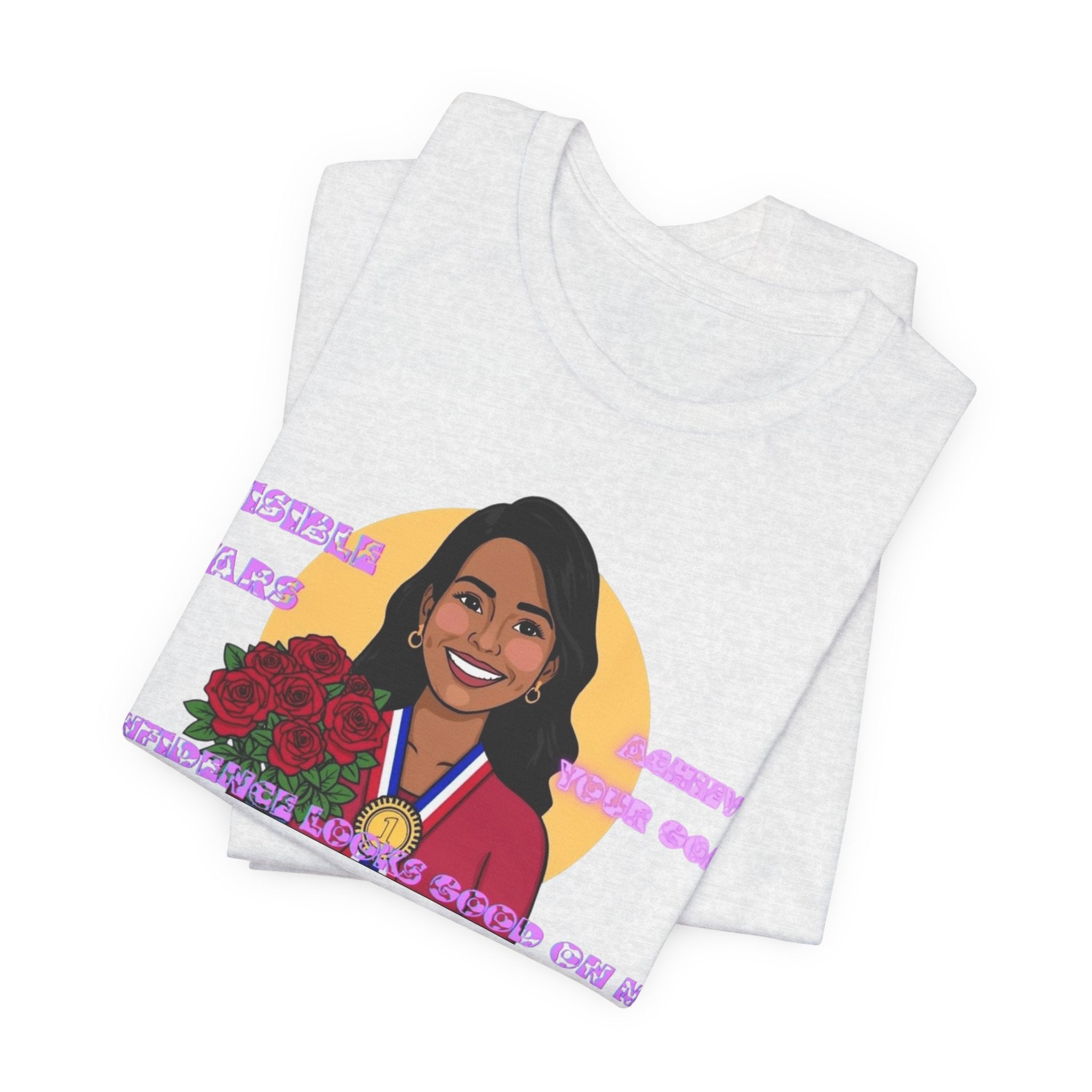Women T-Shirt — Confidence looks good on me