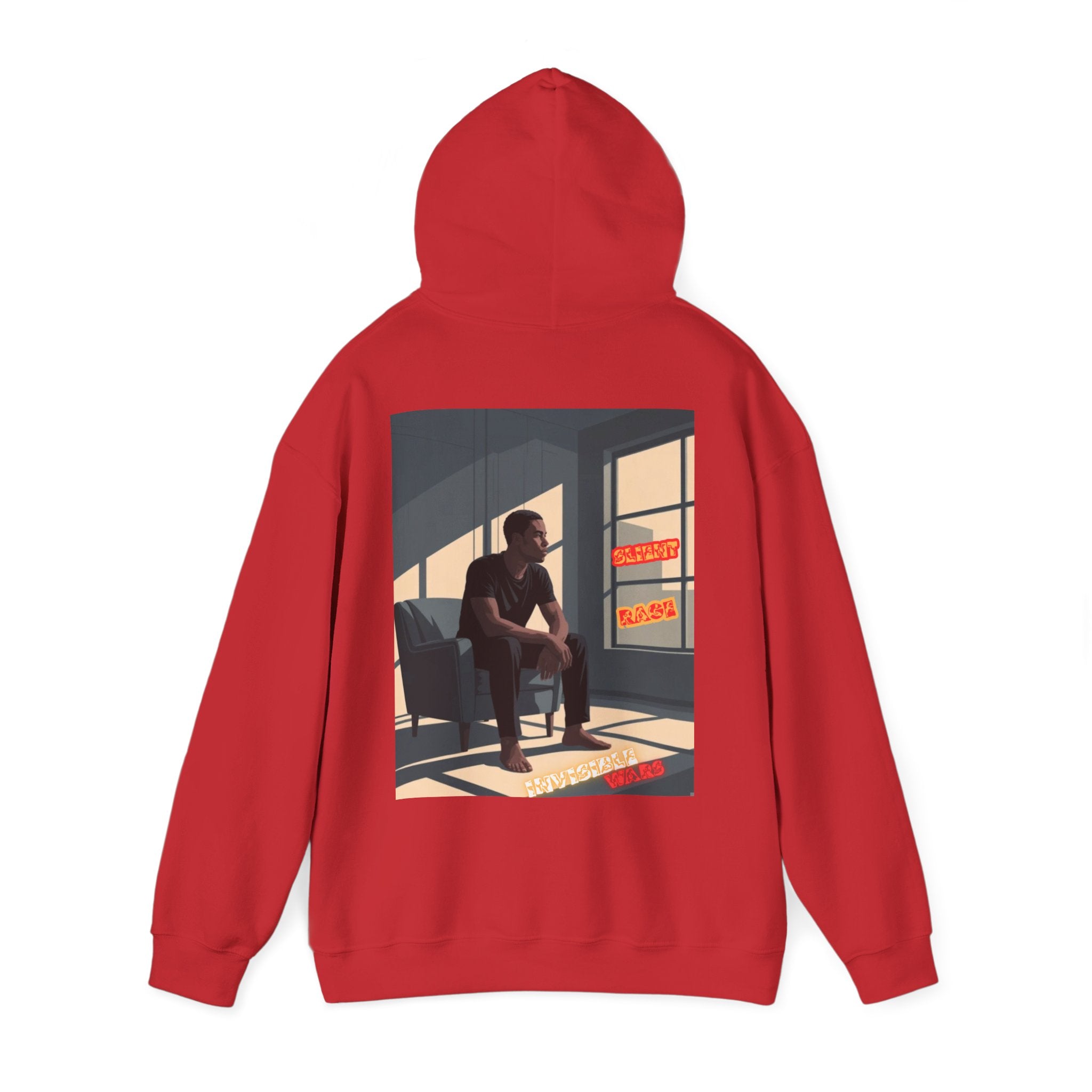 Men Hoodie - Slient Rage