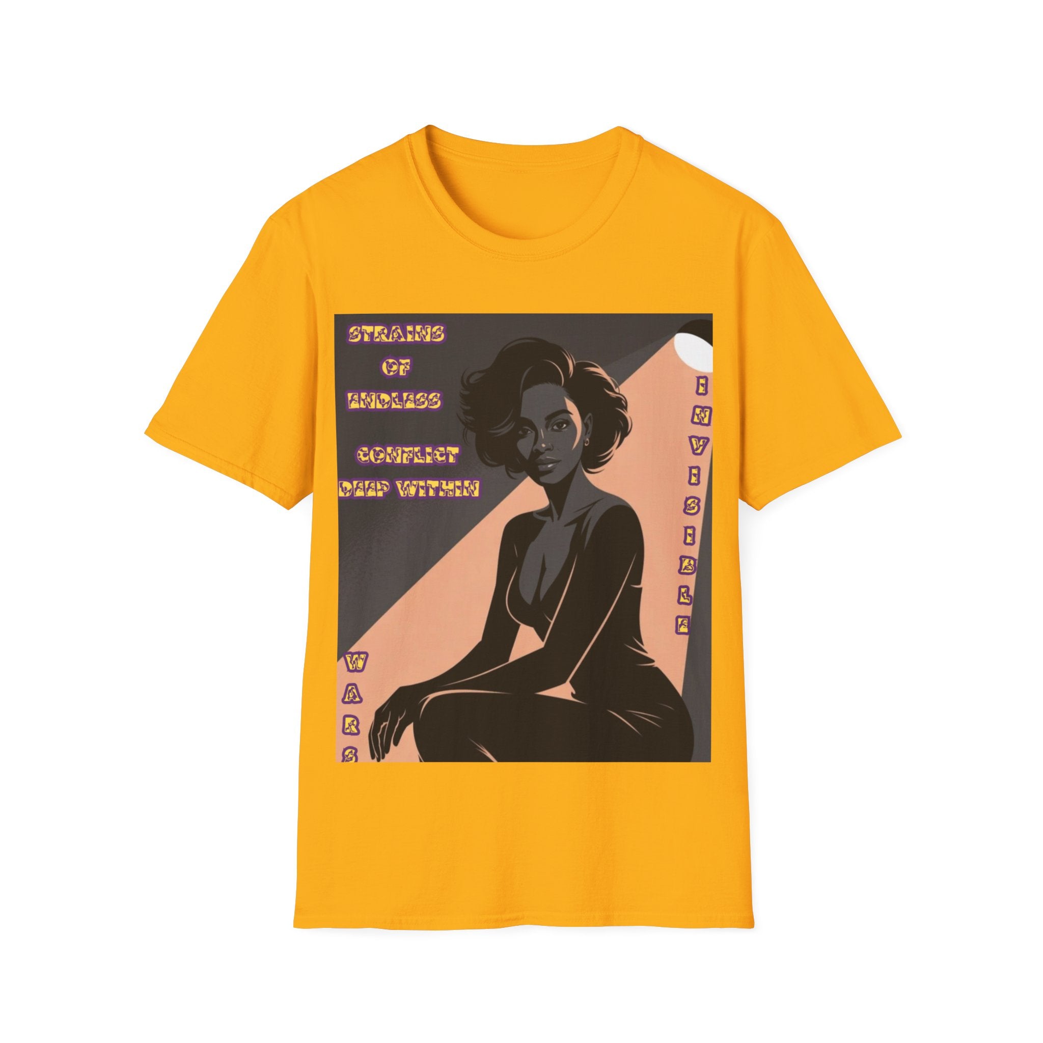 Women T-Shirt- Strains of conflict Invisible Wars