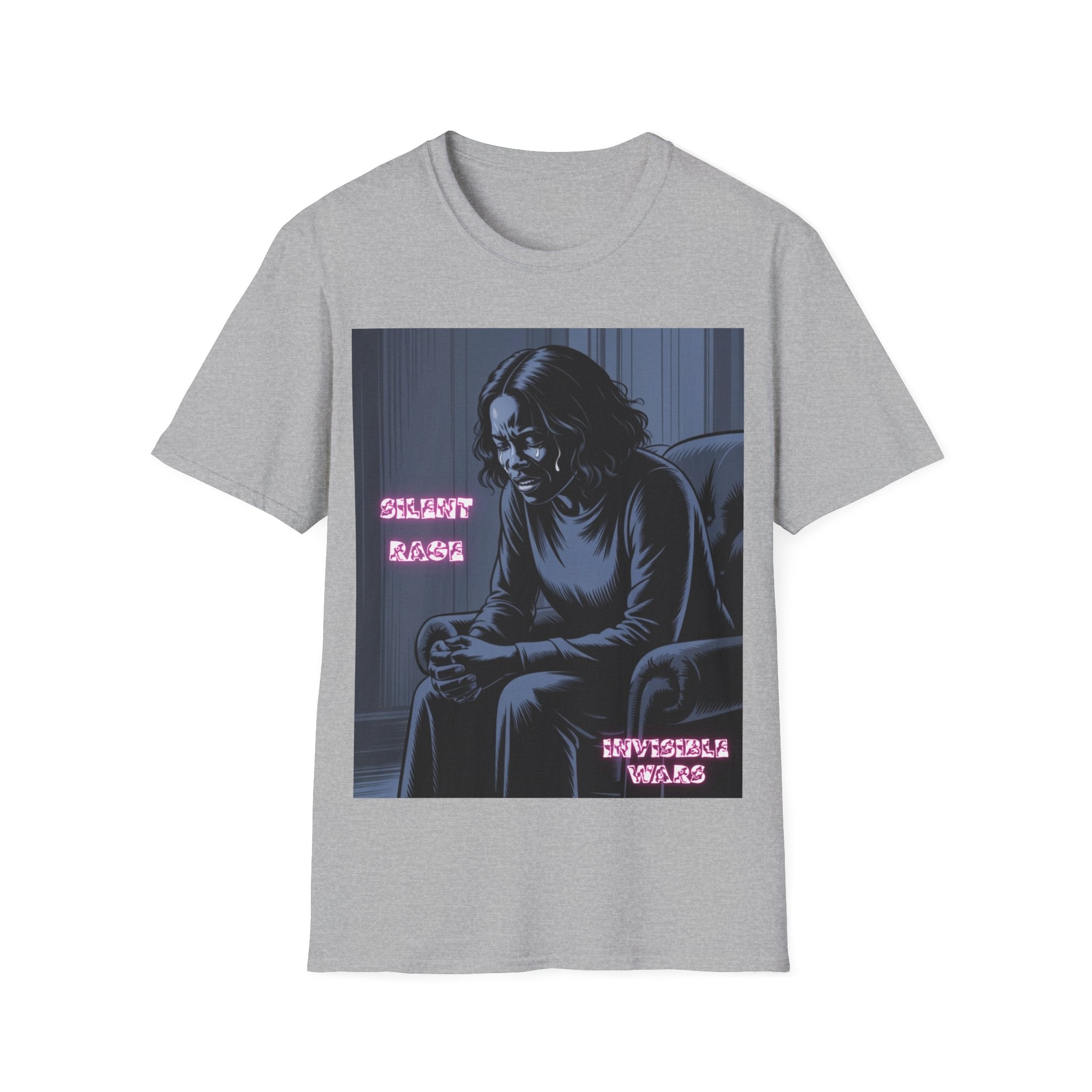 Women T-Shirt-  Slient Rage Invisible Wars