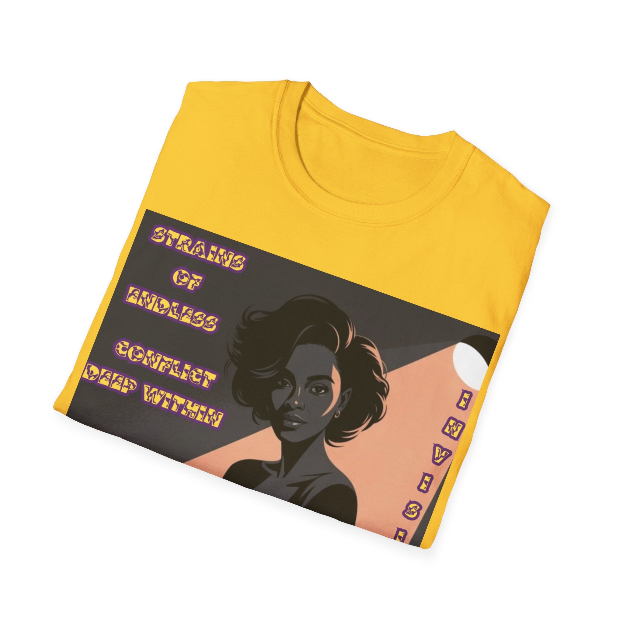 Women T-Shirt- Strains of conflict Invisible Wars