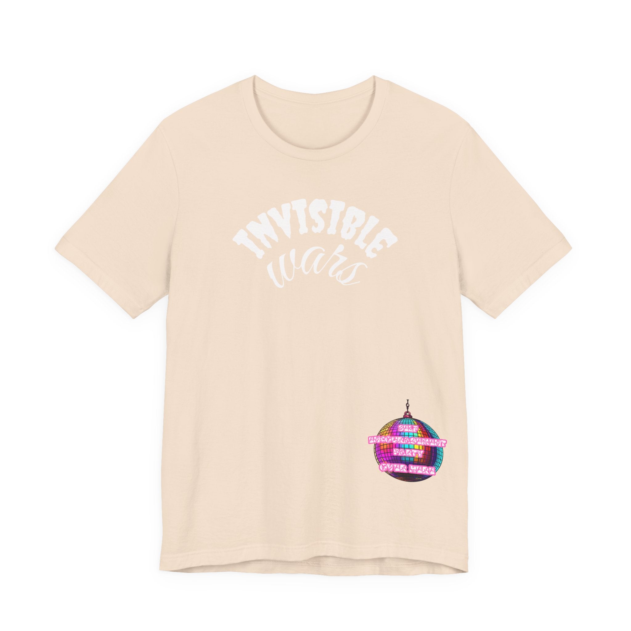 Women Disco Ball T-shirt — Self Encouragement Party