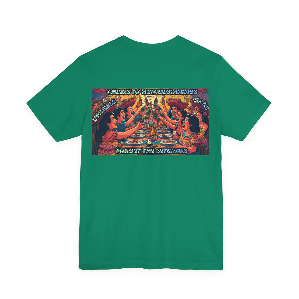 Women T-shirt - Cheers To New Beginnings