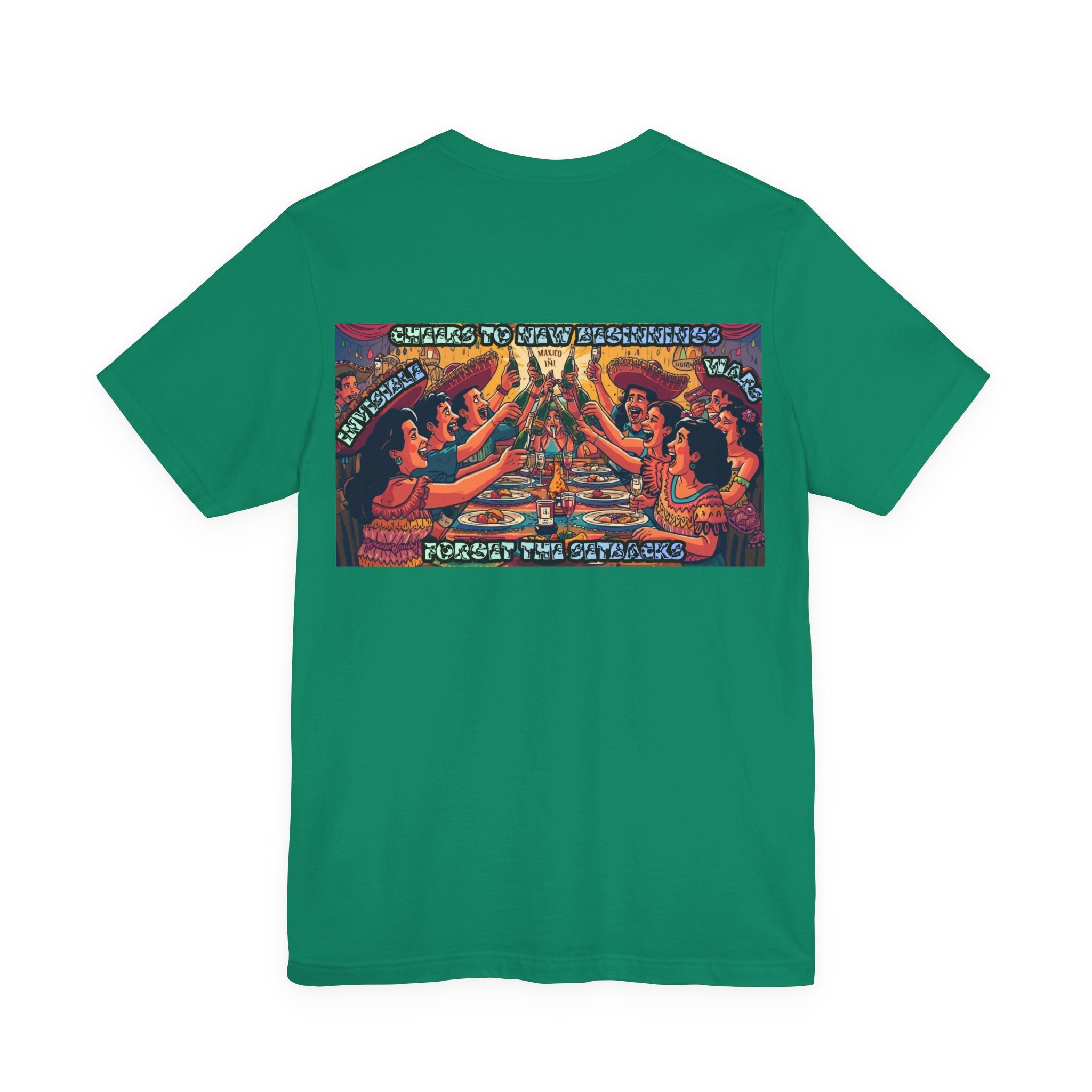 Women T-shirt - Cheers To New Beginnings