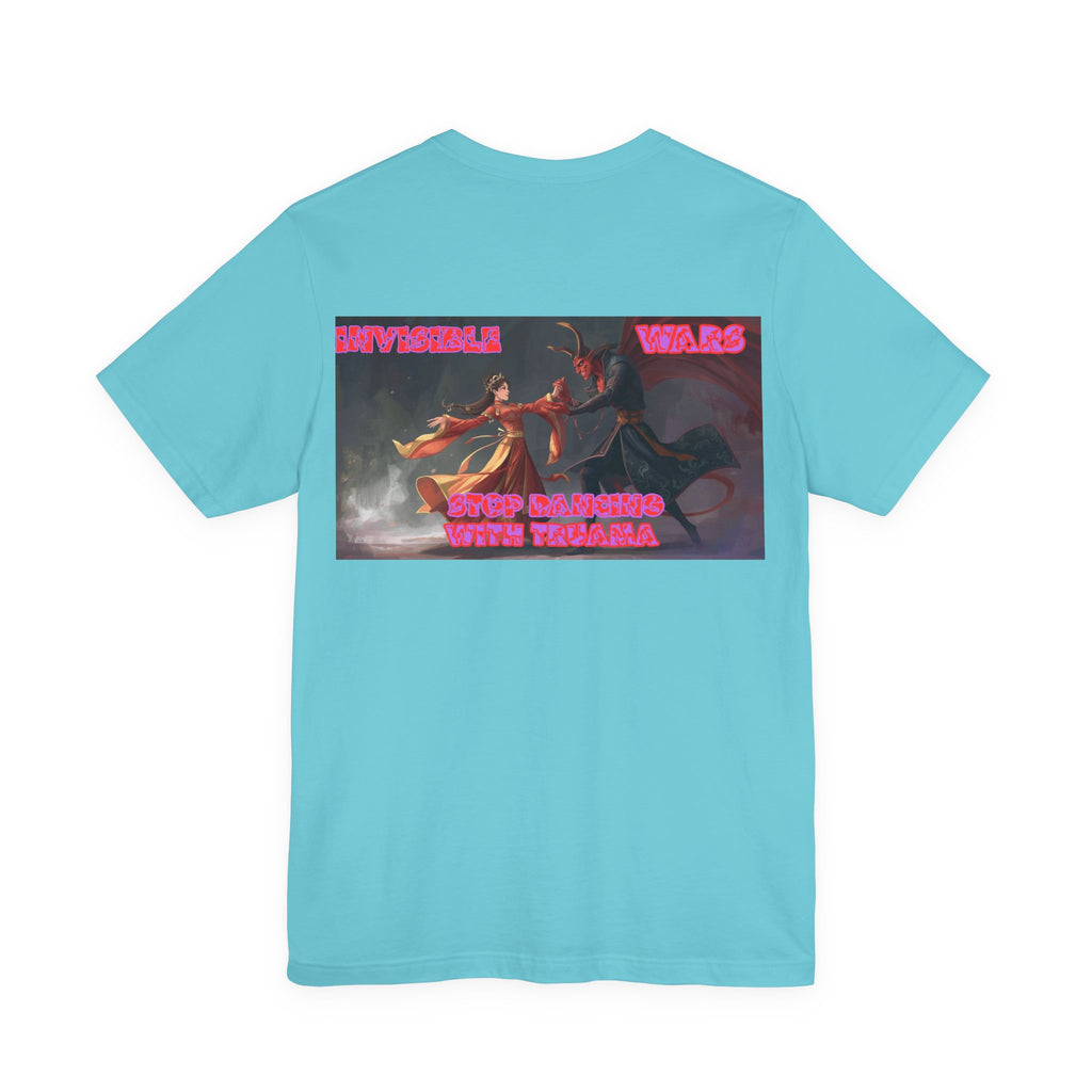 Women T-shirt  — Stop Dancing with Truama