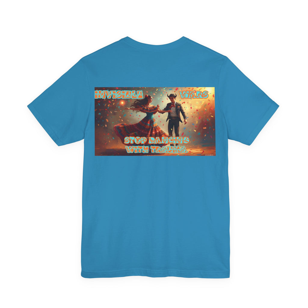 Women T-shirt  — Stop Dancing with Truama