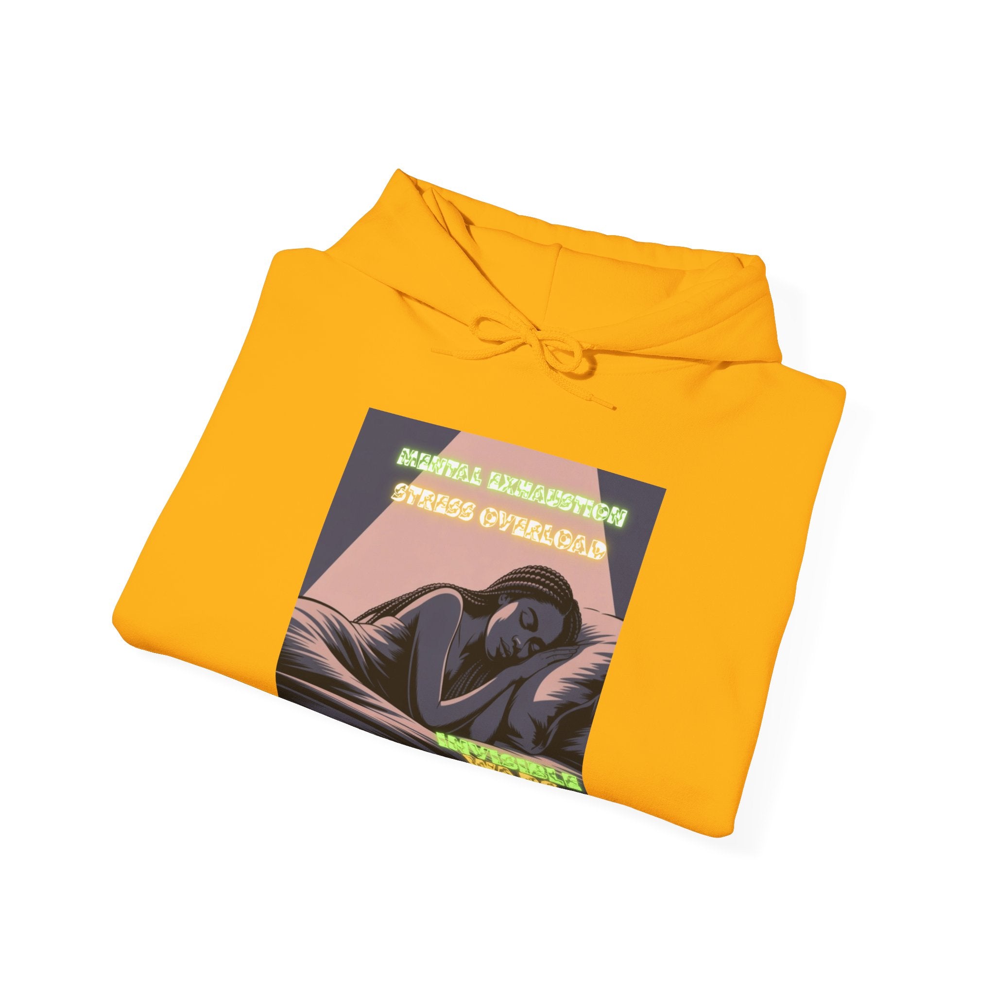 Women Hoodie-Mental Exhaustion Invisible Wars