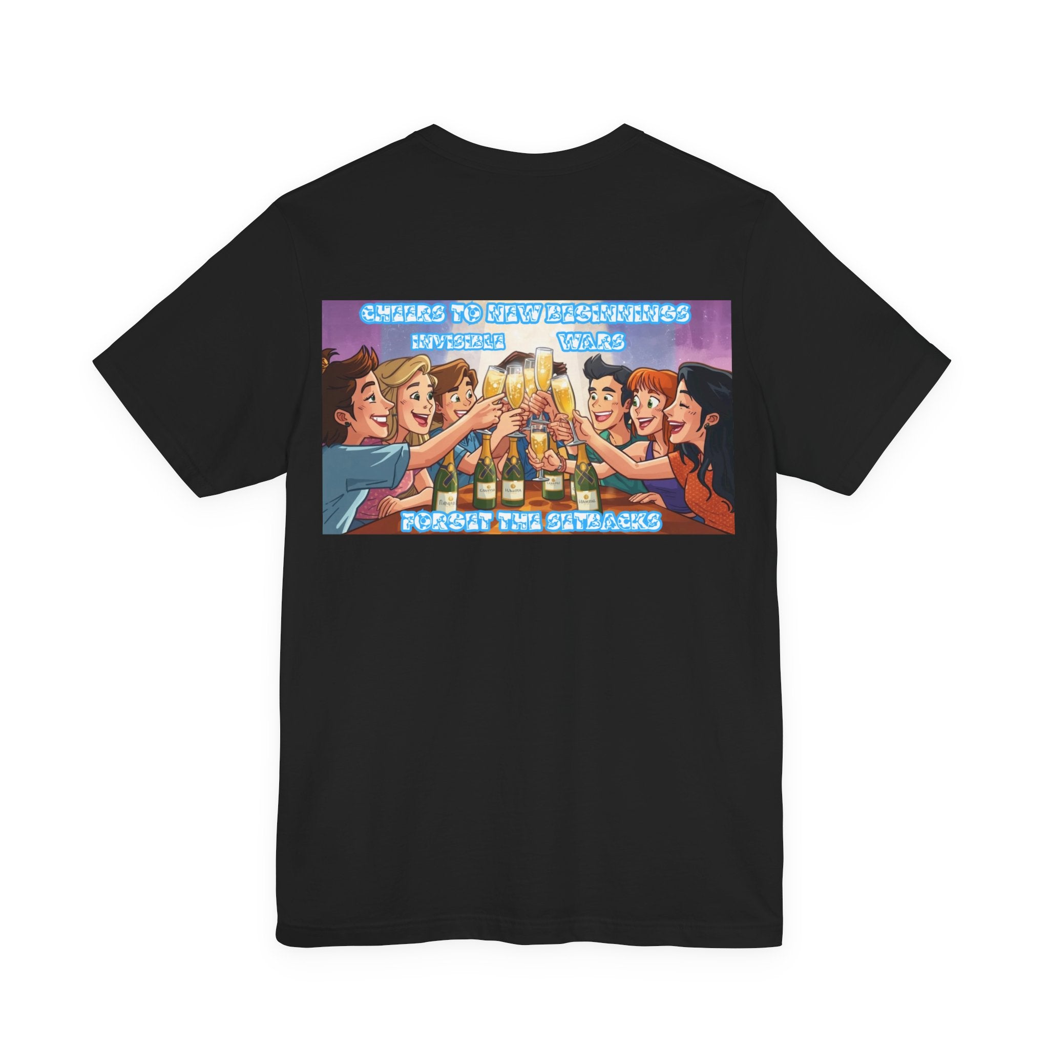 Women T-shirt - Cheers To New Beginnings