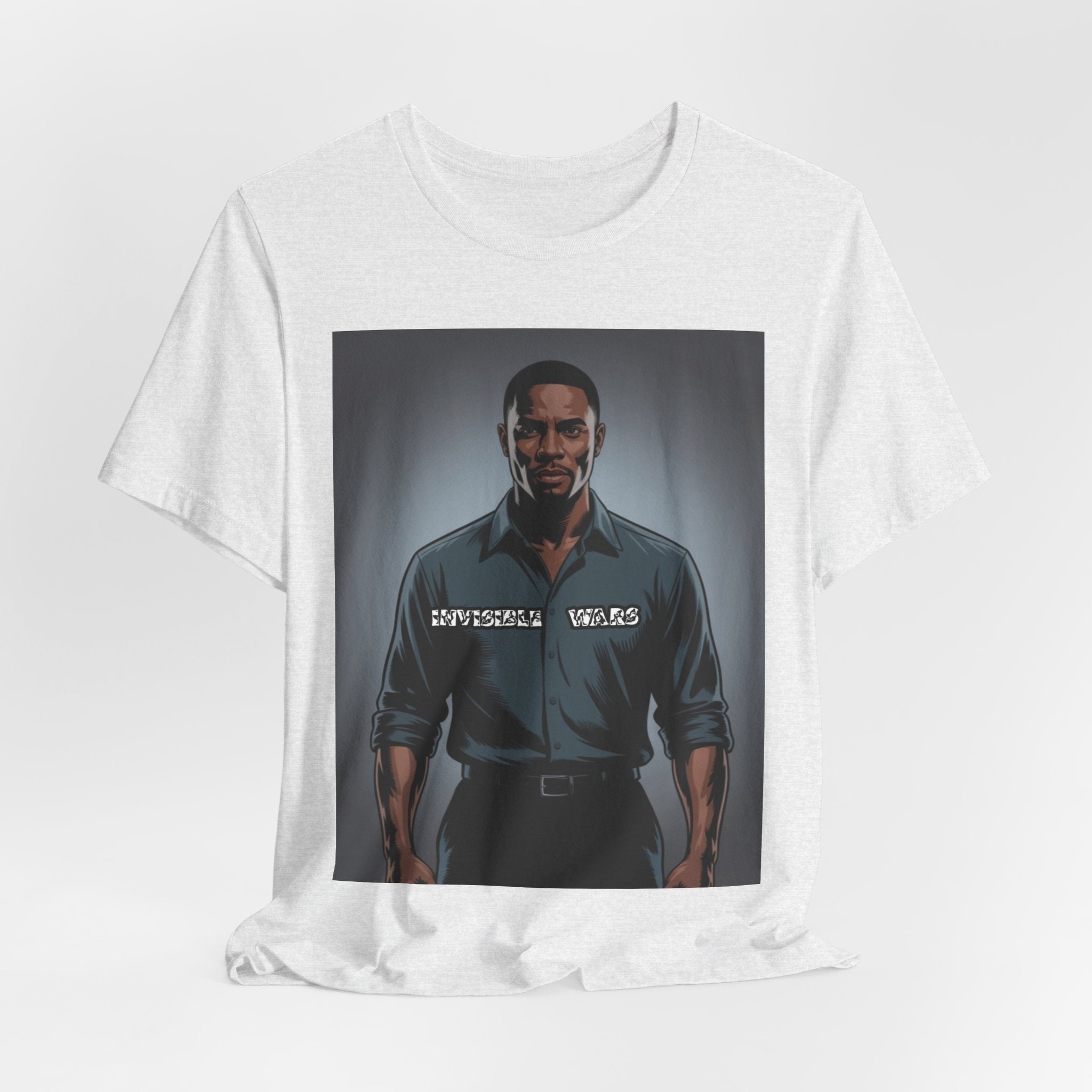 Men T-Shirt-Invisible Wars