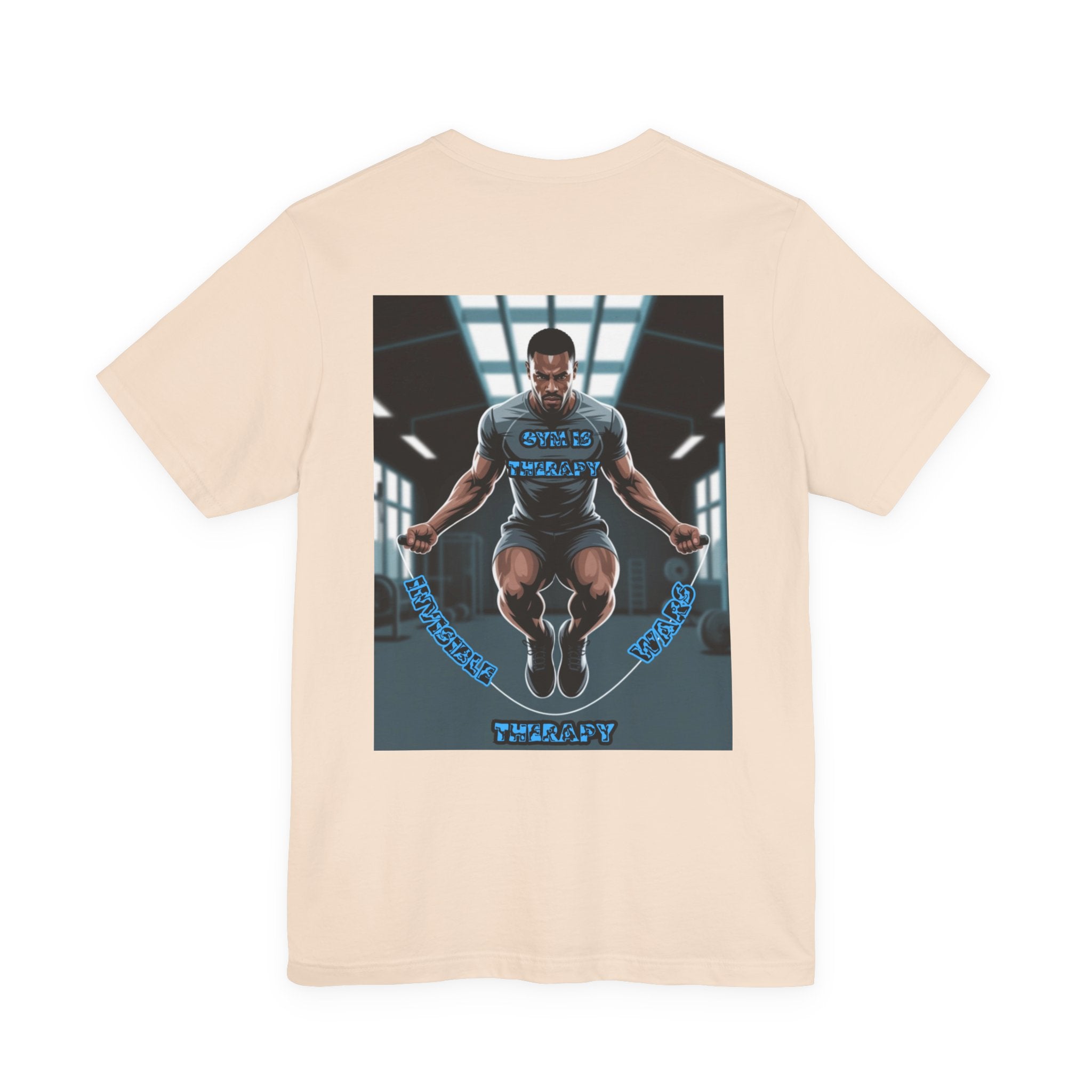 Men T-shirt -Gym is Therapy