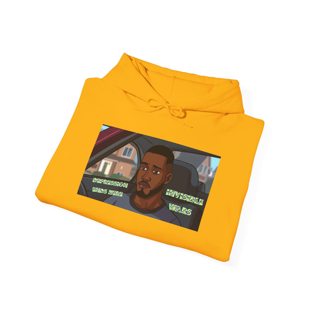 Men  Hoodie — Depression Ends Here