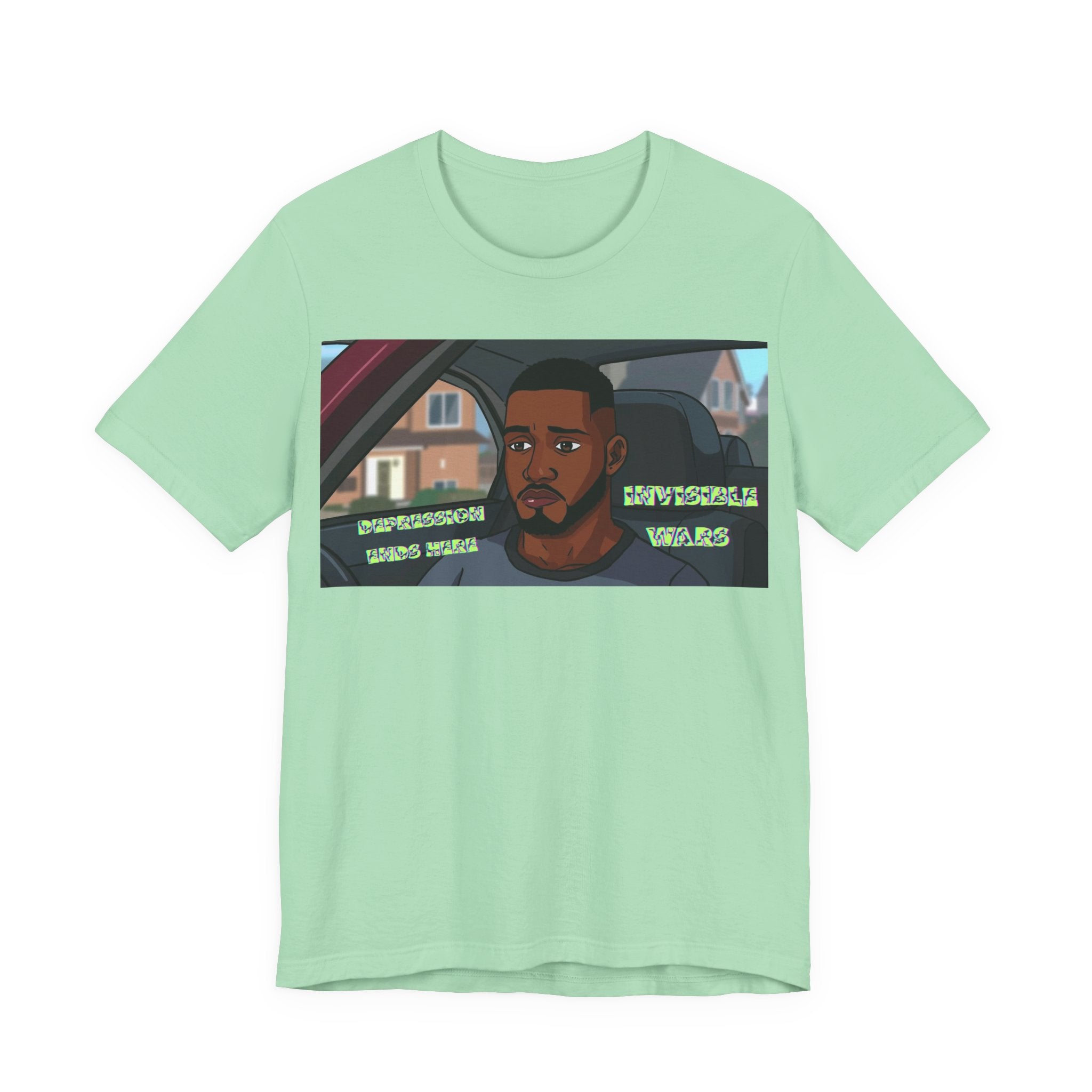 Men  T-Shirt — Depression Ends Here