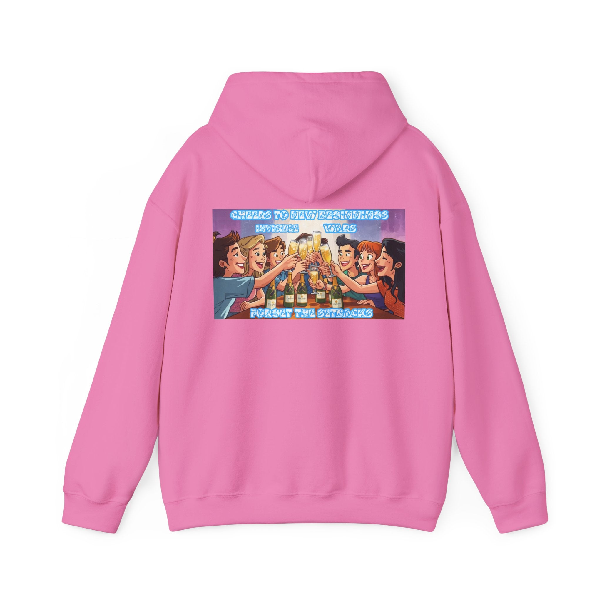 Men Hoodie - Cheers to New Beginnings