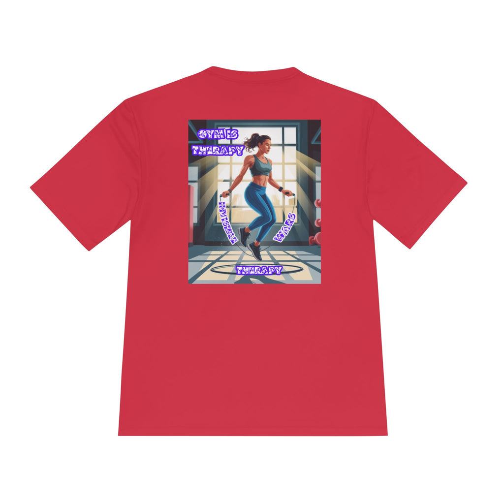 Women Fitness Graphic Shirt — Gym is Therapy